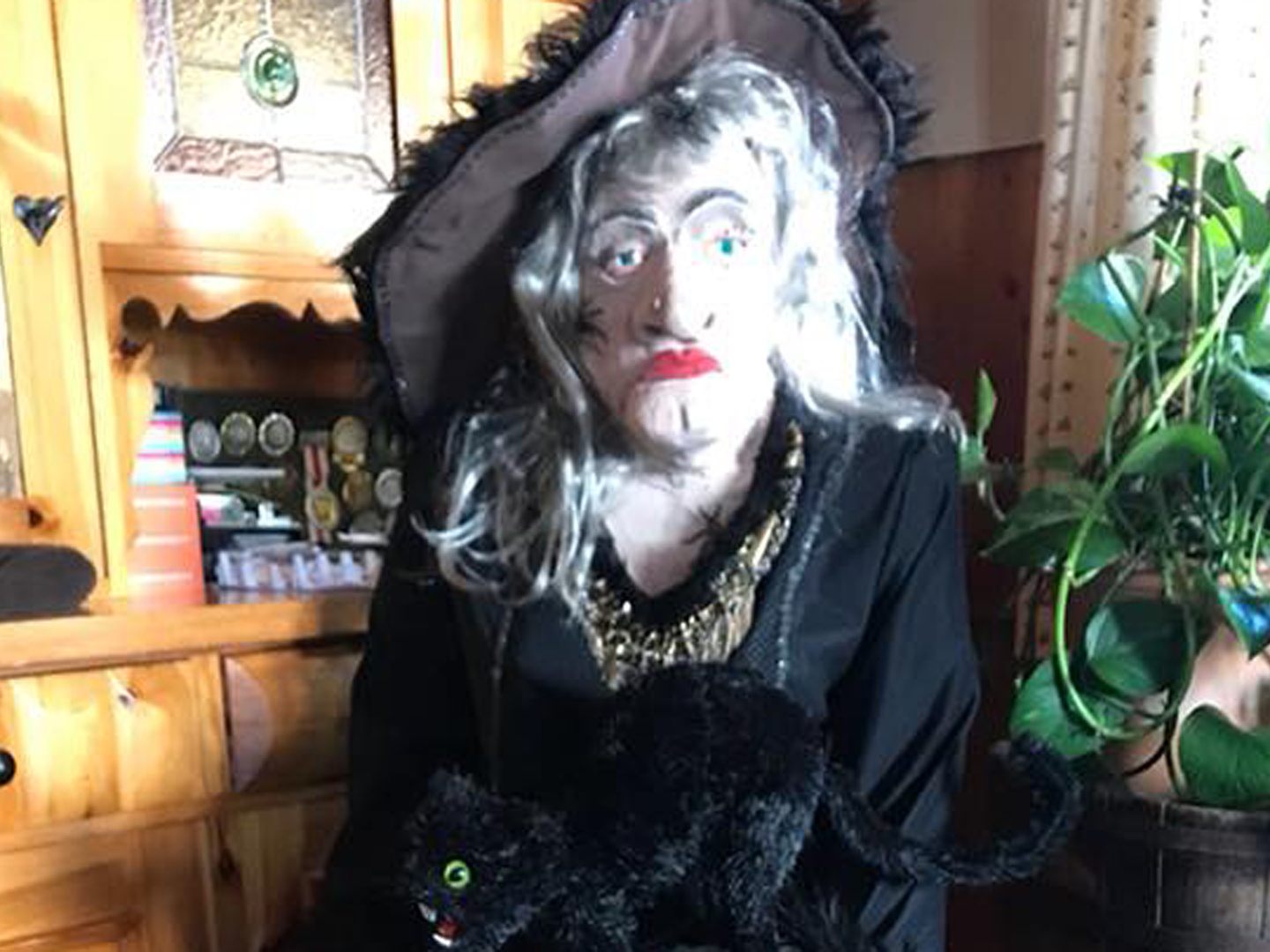 Die schönste Funkenhexe im Land.