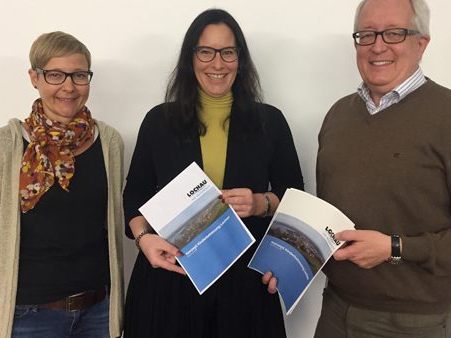 Diana Neuhold, Sachbearbeiterin Gemeinde Lochau, Petra Böck, Ausschuss-Obfrau, Michael Simma, Bürgermeister