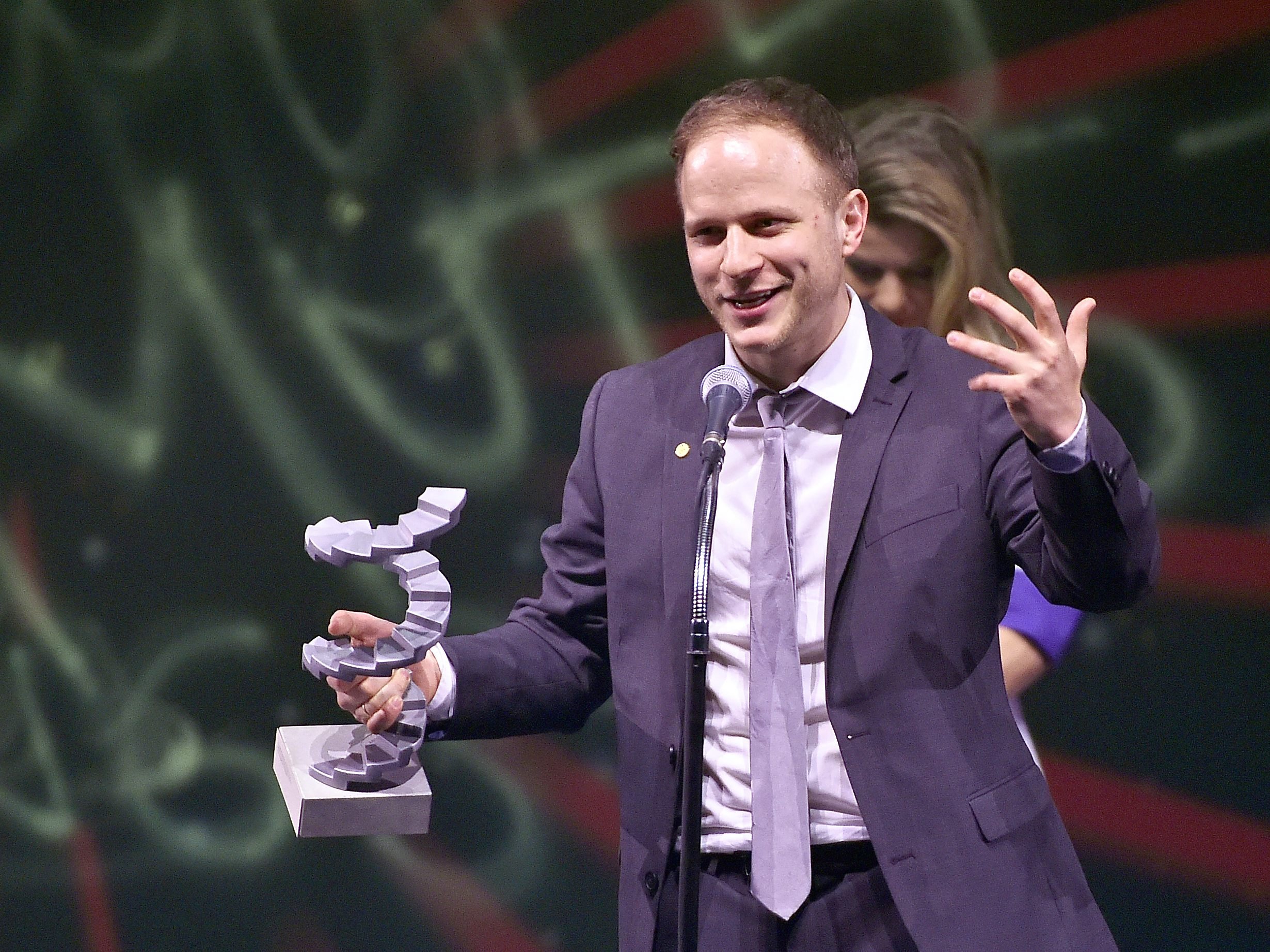 Adrian Goiginger, großer Gewinner beim Österreichischen Filmpreis 2018 Adrian Goiginger, großer Gewinner beim Österreichischen Filmpreis 2018