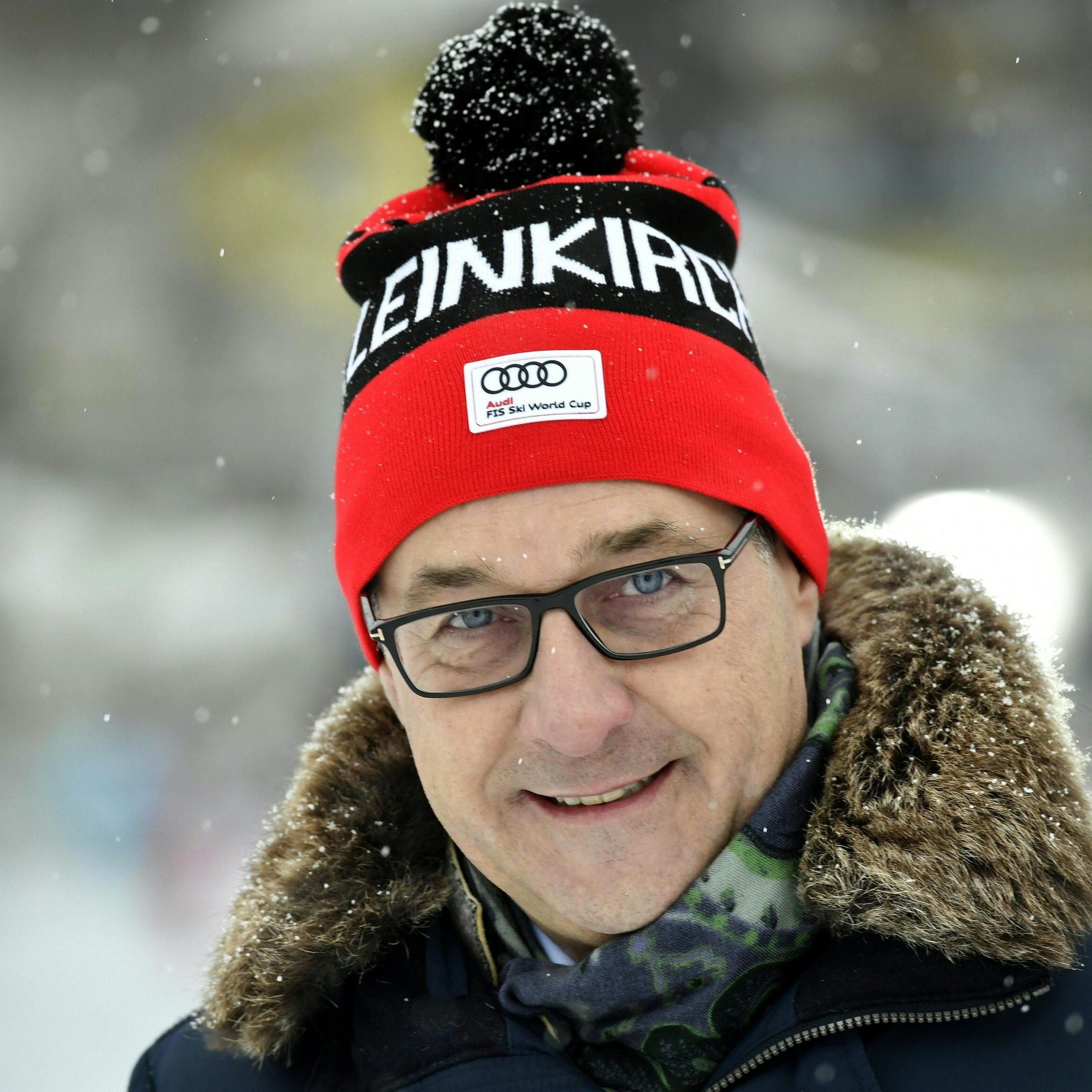 Sportminister Strache, hier bei der Damen-Abfahrt in Bad Kleinkirchheim, zu seinen Ressortplänen