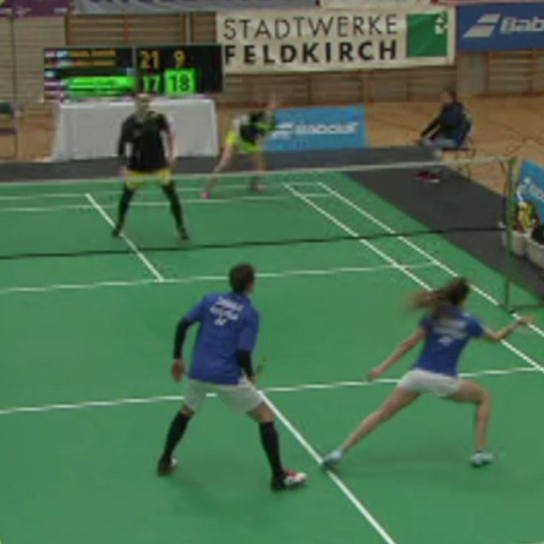 Zwei Titel für Vorarlberger Badminton-Doppel bei den Österreichischen Staatsmeisterschaften.