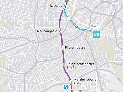 Die Bauabschnitte der U2- und U4-Sanierung Die Bauabschnitte der U2- und U4-Sanierung