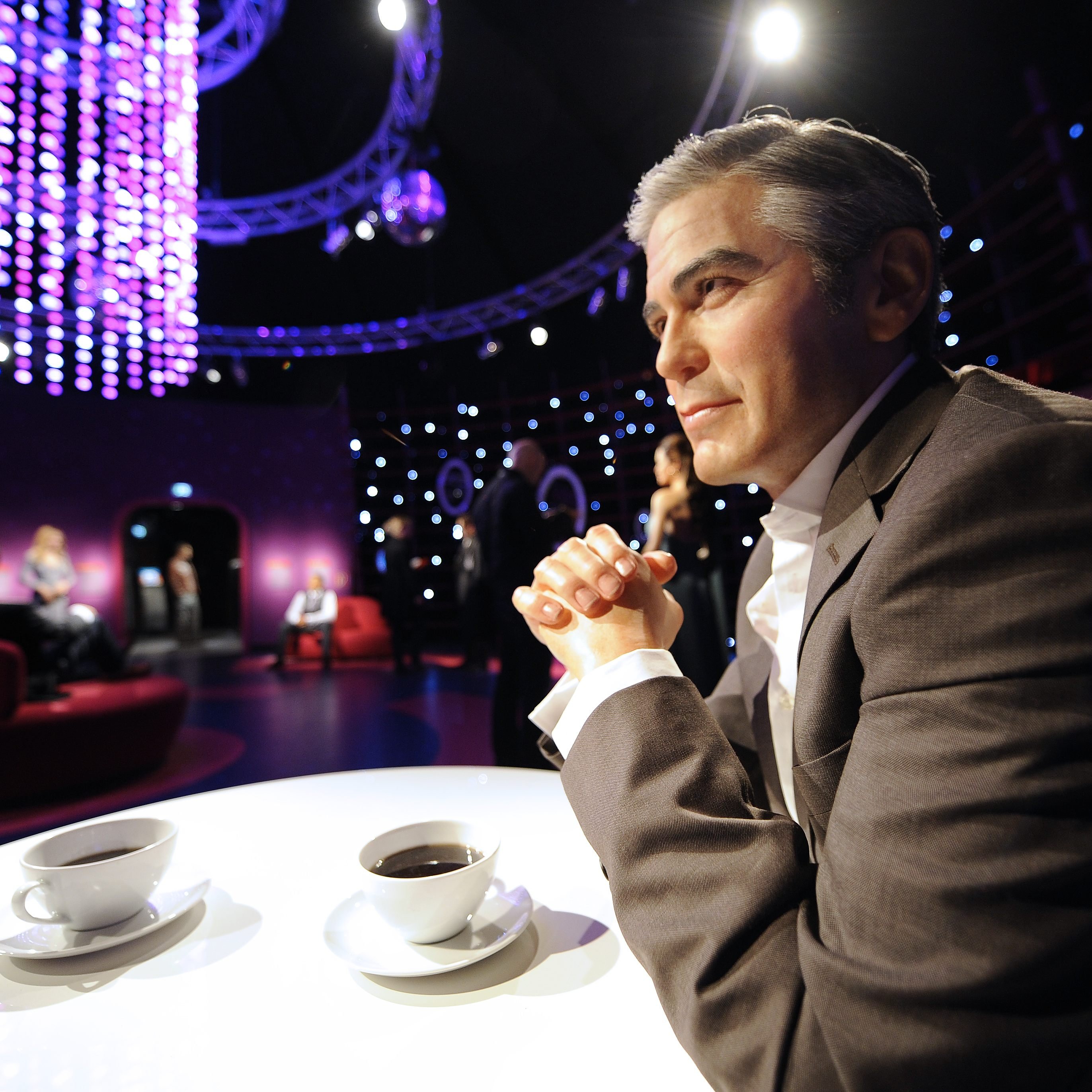 So nah wie im Madame Tussauds werden die meisten Wiener George Clooney wohl nie kommen.