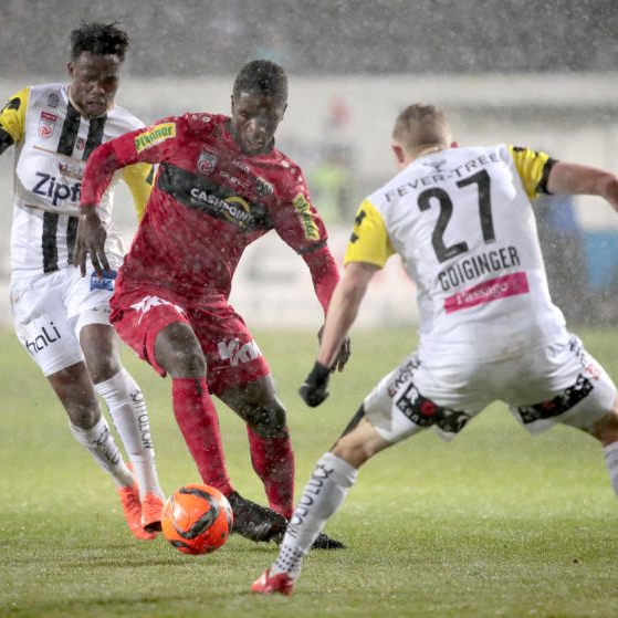 Schneegestöber in Pasching