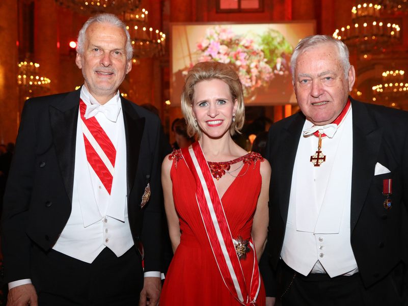 Der Juristenball mit v.l.n.r:Justizimister Josef Moser, Dr. Aurelia Frick, Justizministerin des Fürstentums Liechtenstein, Prof. Dr. Fritz Wennig, Präsident des Juristenverbandes. Der Juristenball mit v.l.n.r:Justizimister Josef Moser, Dr. Aurelia Frick, Justizministerin des Fürstentums Liechtenstein, Prof. Dr. Fritz Wennig, Präsident des Juristenverbandes.