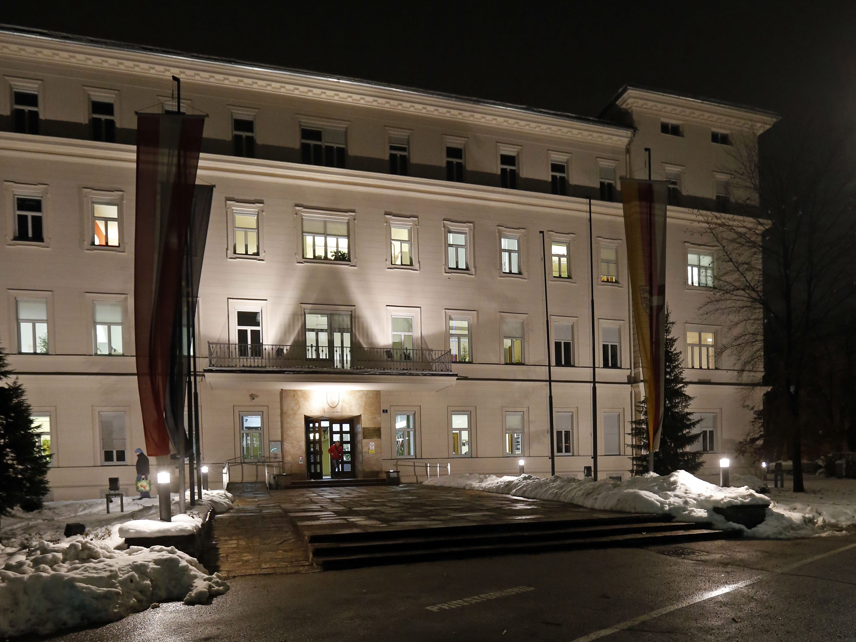 Im Regierungssitz in Klagenfurt ging es am Dienstag ruhig zur Sache.