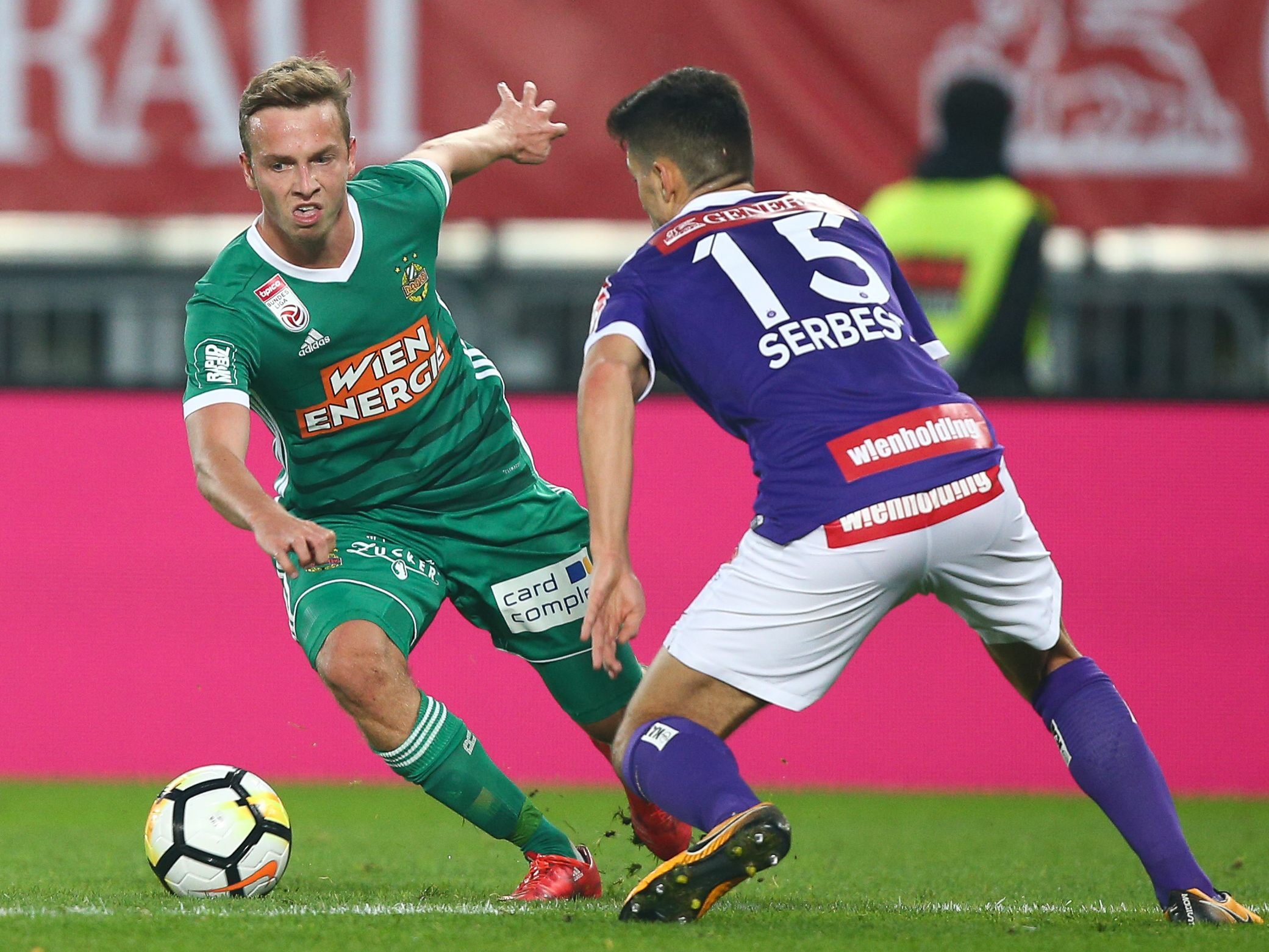 LIVE-Ticker zum Wiener Derby zwischen Rapid Wien und Austria Wien ab 16.30 Uhr. LIVE-Ticker zum Wiener Derby zwischen Rapid Wien und Austria Wien ab 16.30 Uhr.