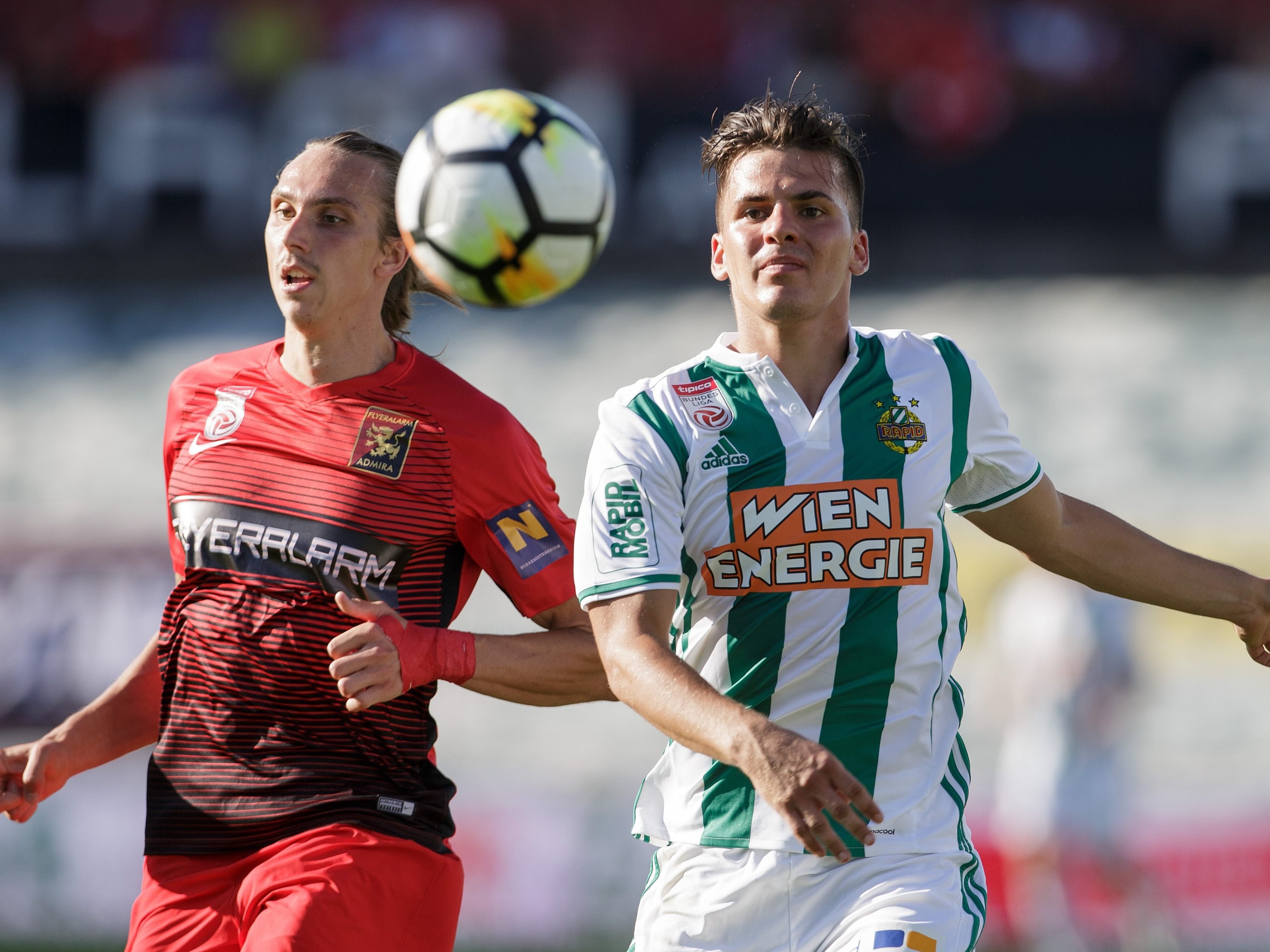 Hier können Sie das Match zwischen Admira und Rapid Wien im Live-Stream und TV mitverfolgen. Hier können Sie das Match zwischen Admira und Rapid Wien im Live-Stream und TV mitverfolgen.