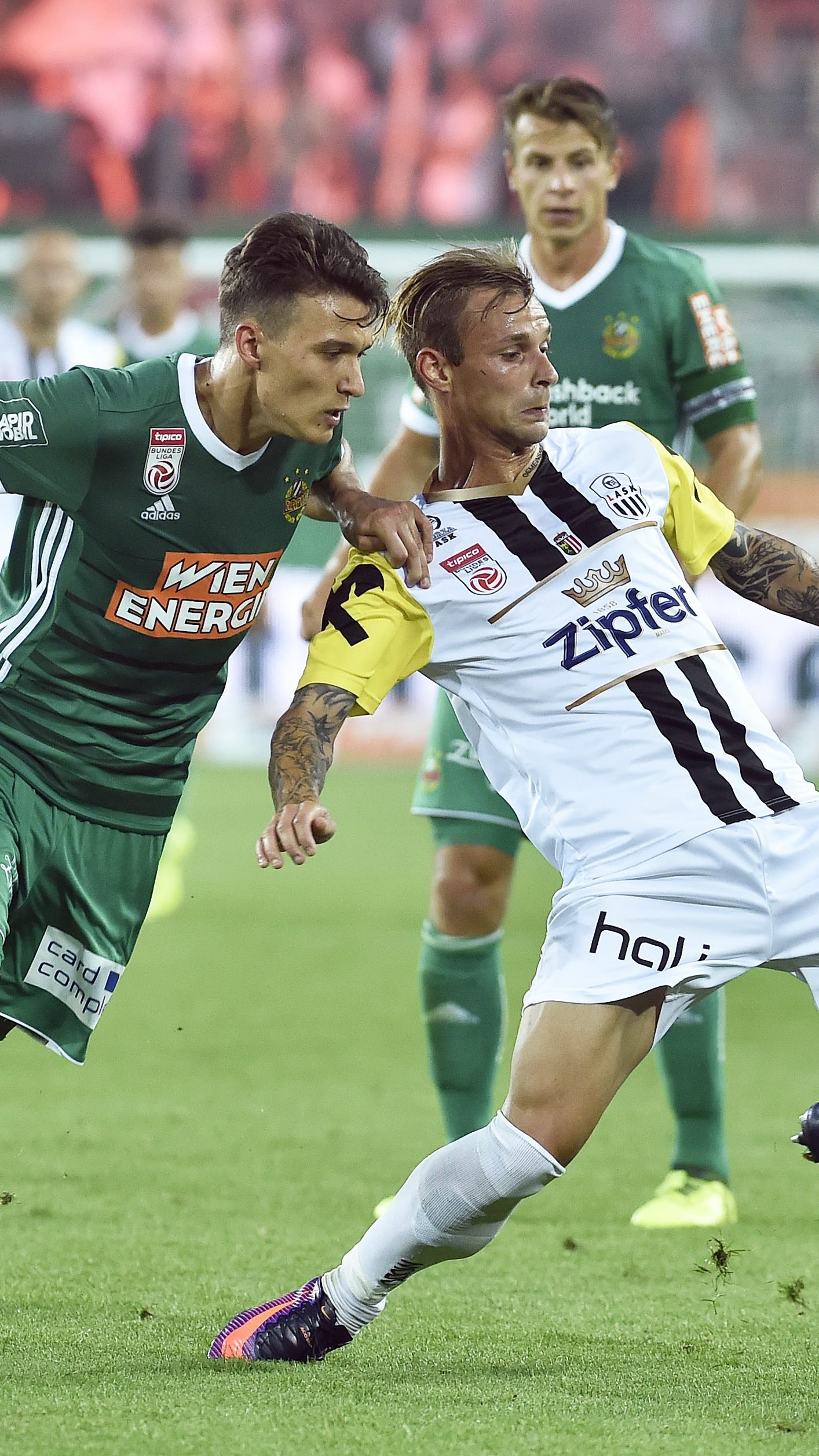 LIVE-Ticker zum Spiel SK Rapid Wien gegen LASK Linz ab 18.30 Uhr.