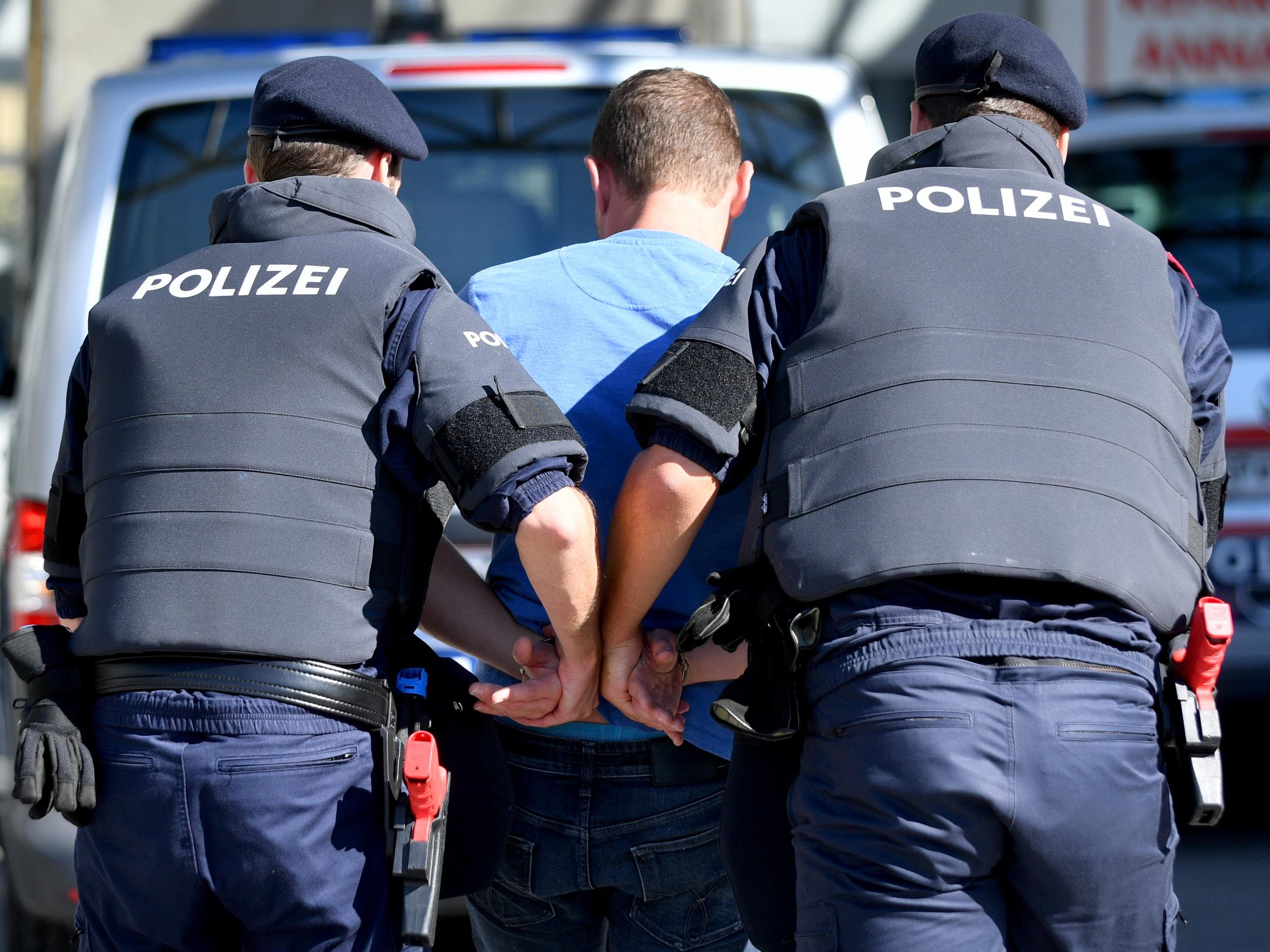 Der Mann wurde festgenommen.