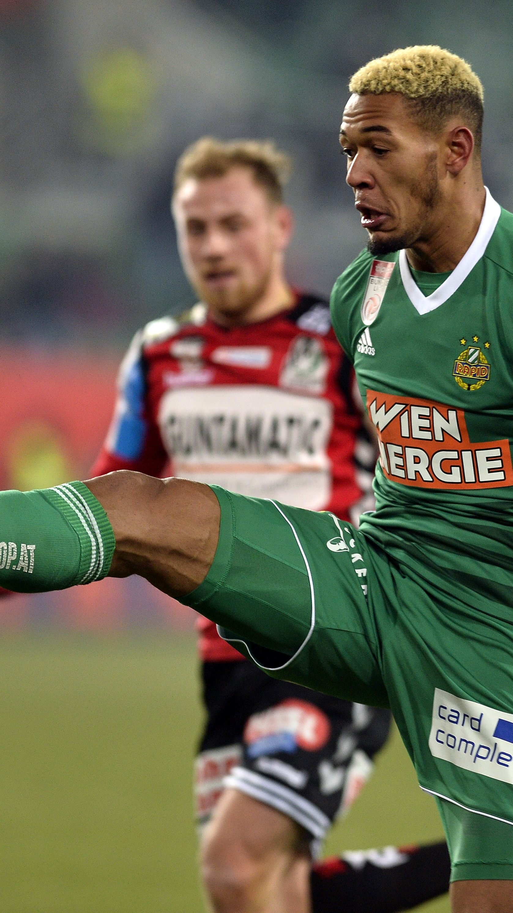 Rapid Wien siegte im ÖFB-Cup Viertelfinale mit 2:1 über Ried.