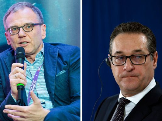 Der ORF will Strache wegen seiner Attacken klagen.