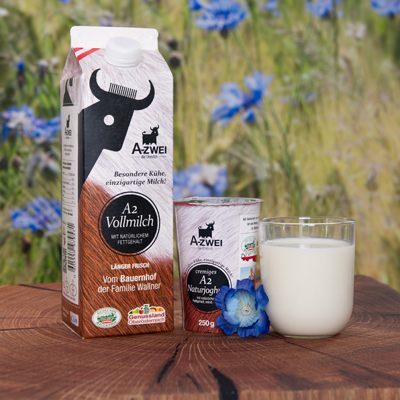 Neu im heimischen Lebensmittelhandel: A2-Milch.