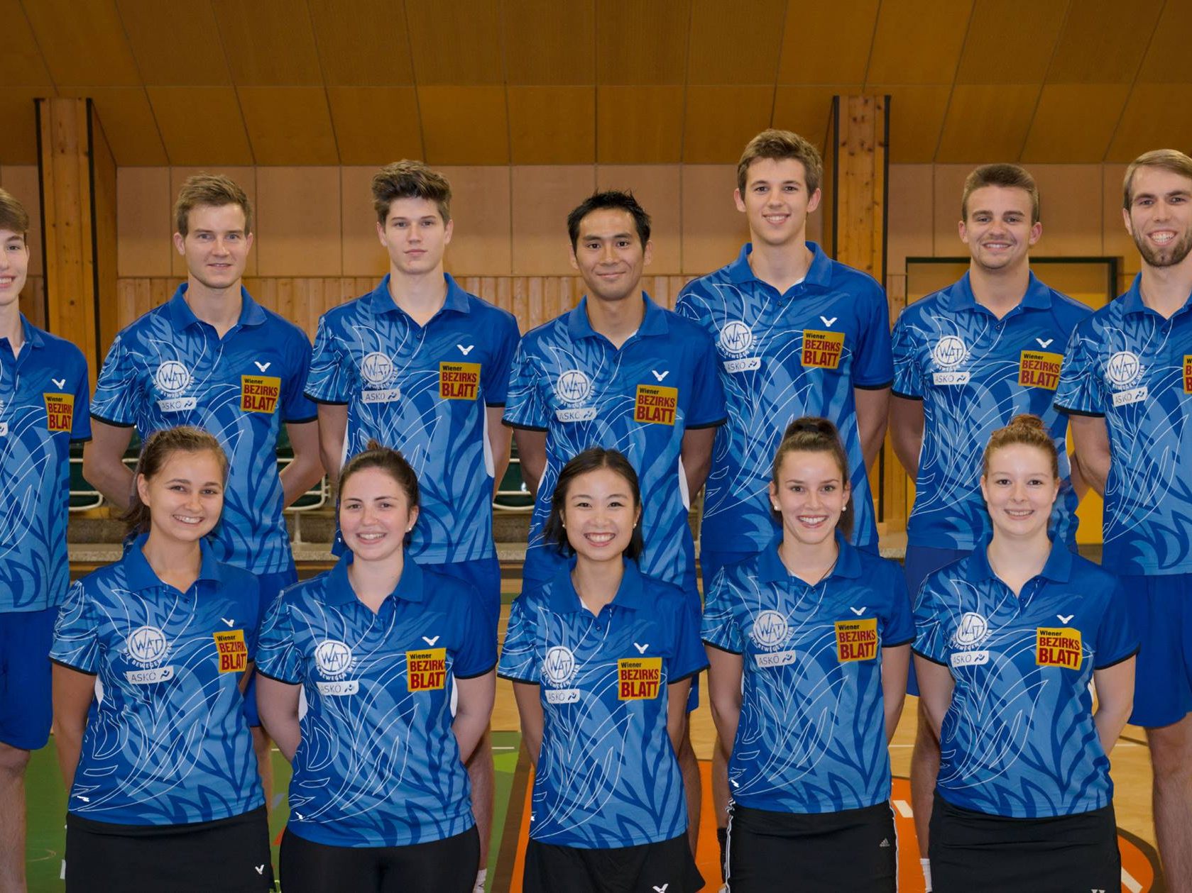 Die Mannschaft des Badmintonvereins WBH Wien spielt heuer zum letzten Mal in der Bundesliga.