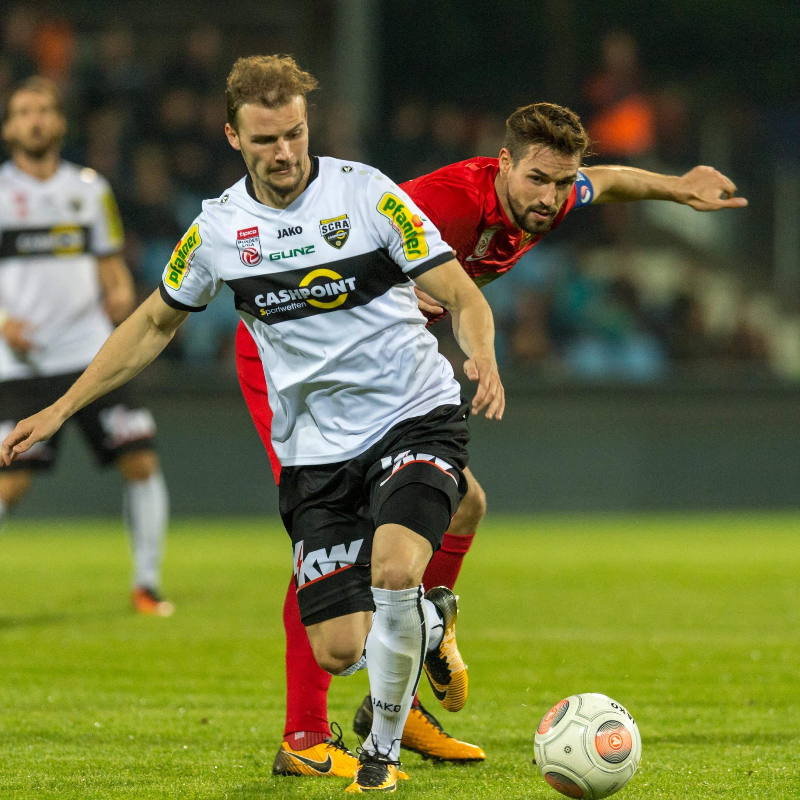 Beim 0:0 gegen Rapid verletzt.