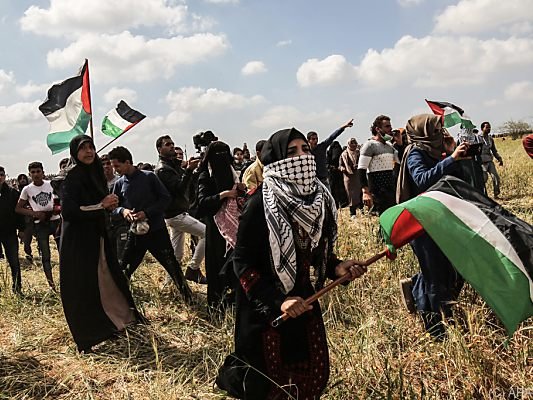 Palästinenser standen unter Beschuss Israels Palästinenser standen unter Beschuss Israels