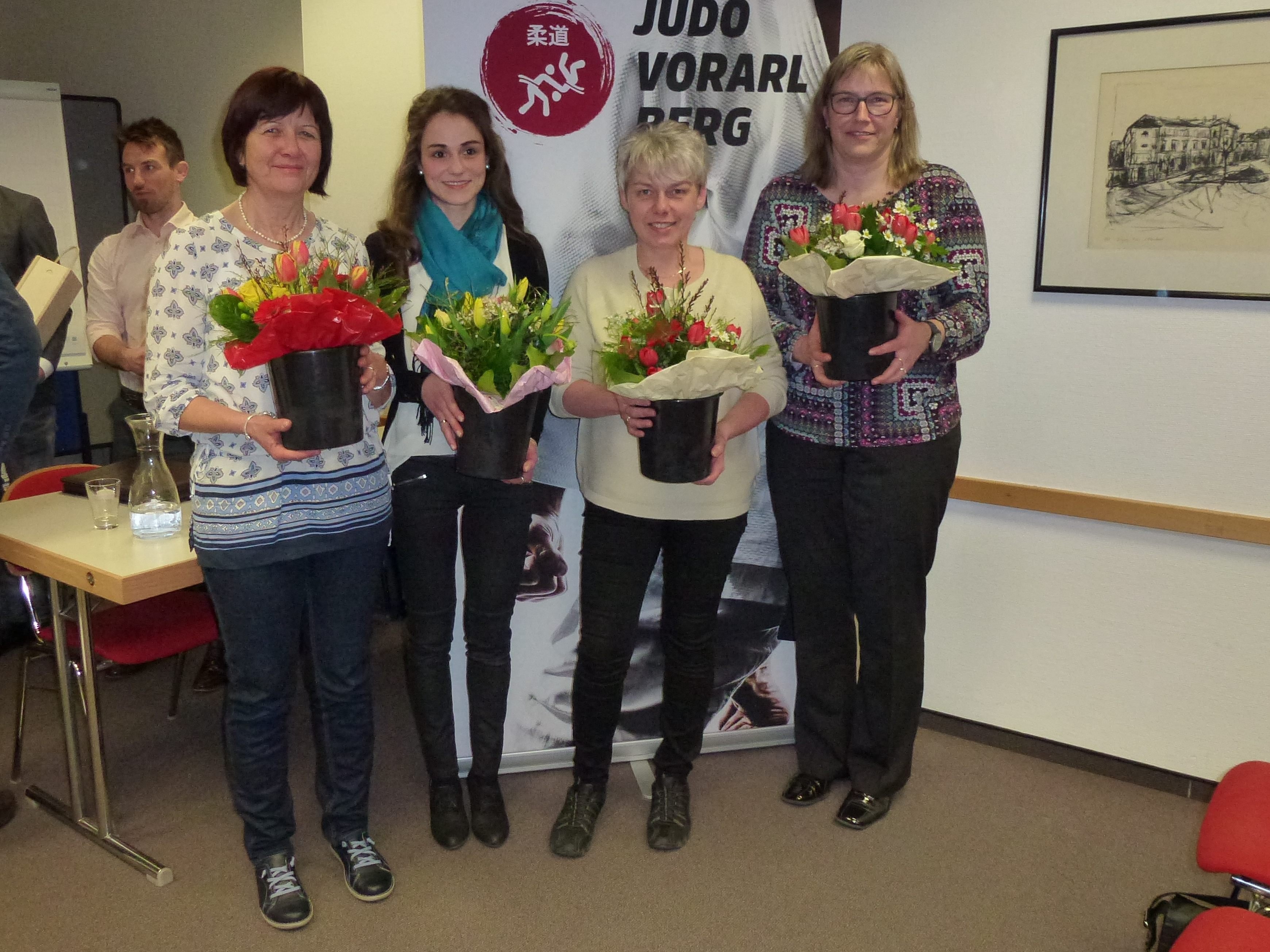 Myriam Buda, Karla Maccia, Anita Griesl, Petra Reis