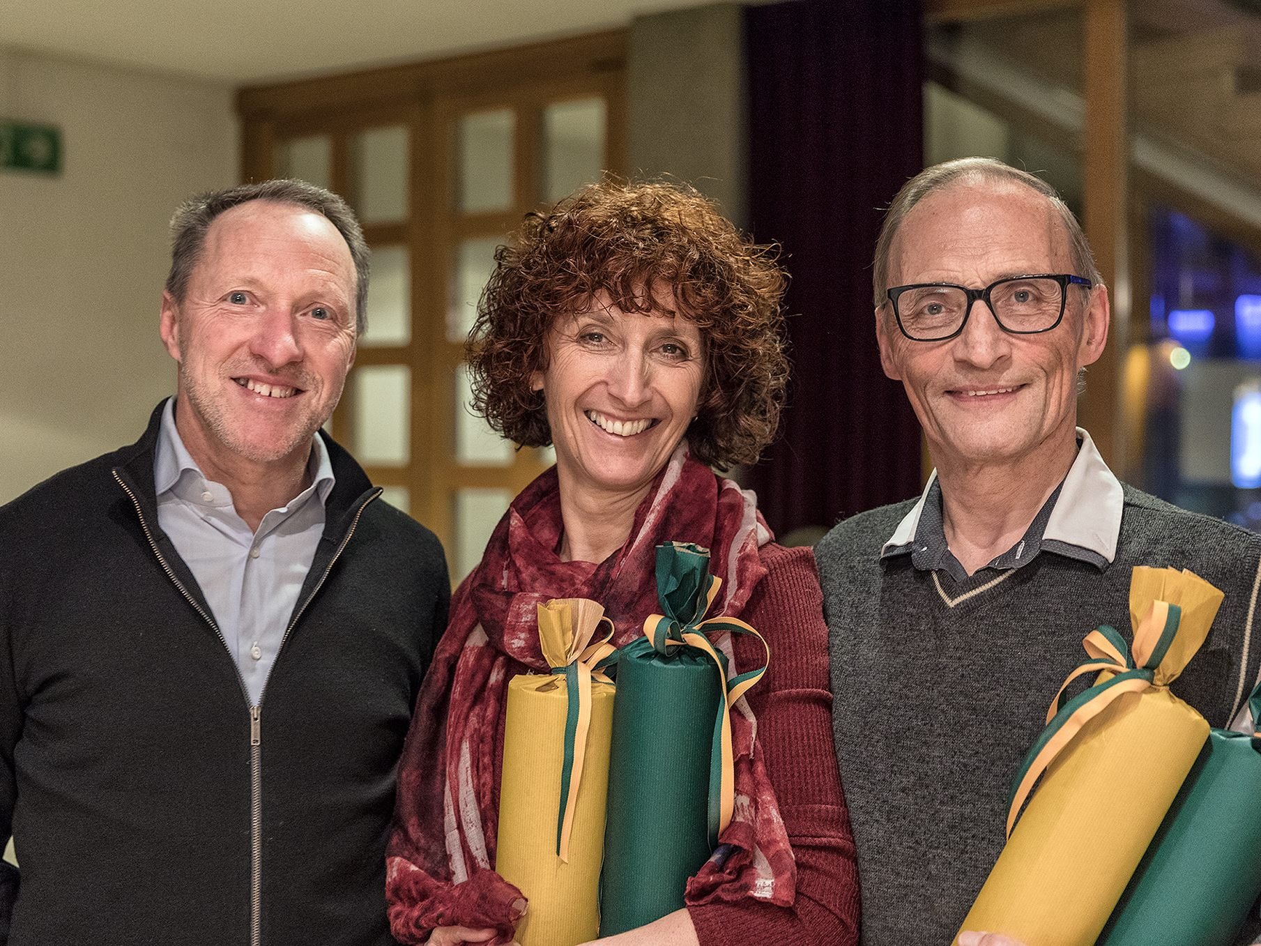 v.l.n.r.: Obmann Eugen Kathan, Ingrid Mol, Franz Steinbichler v.l.n.r.: Obmann Eugen Kathan, Ingrid Mol, Franz Steinbichler