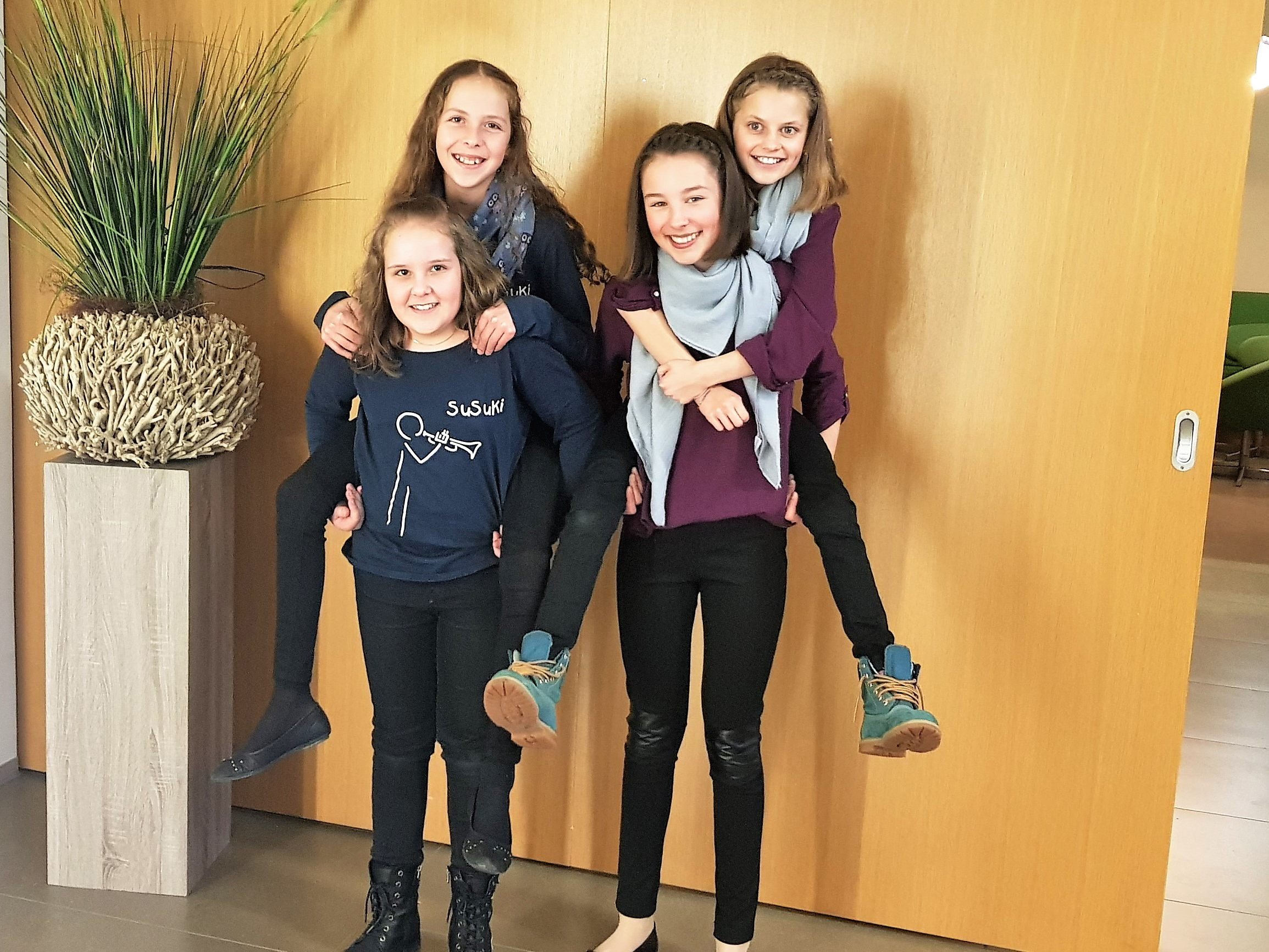 ... die erfolgreichen Teilnehmer aus Weiler ...