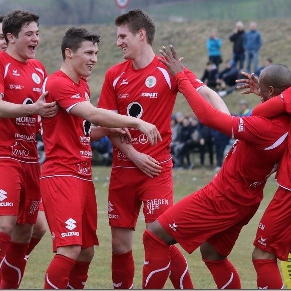 Viermal durfte FC Dornbirn in Meiningen jubeln
