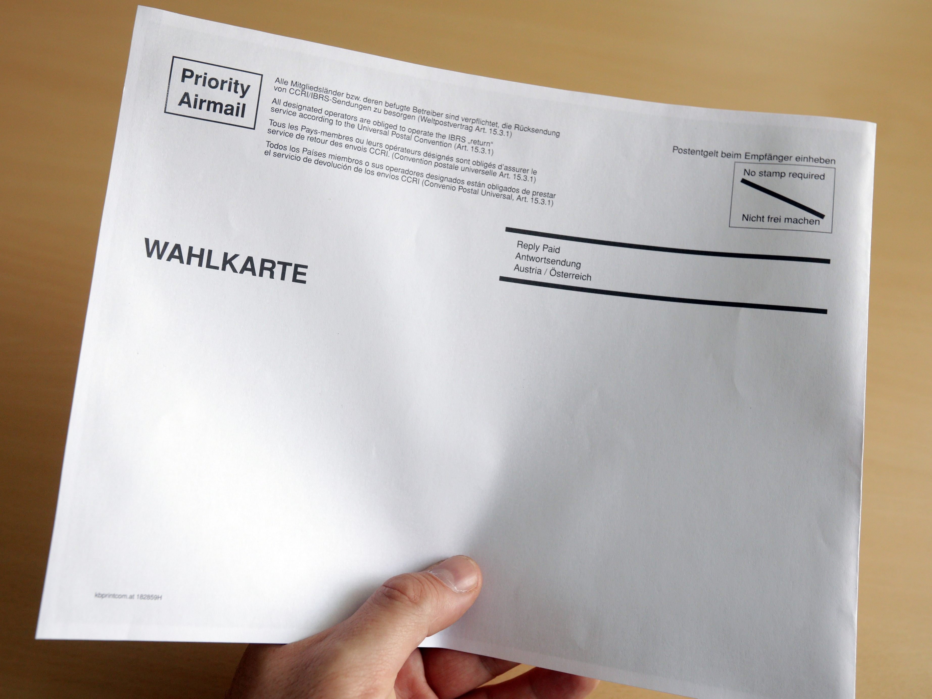 Es wurden deutlich mehr Wahlkarten als 2013 ausgestellt.