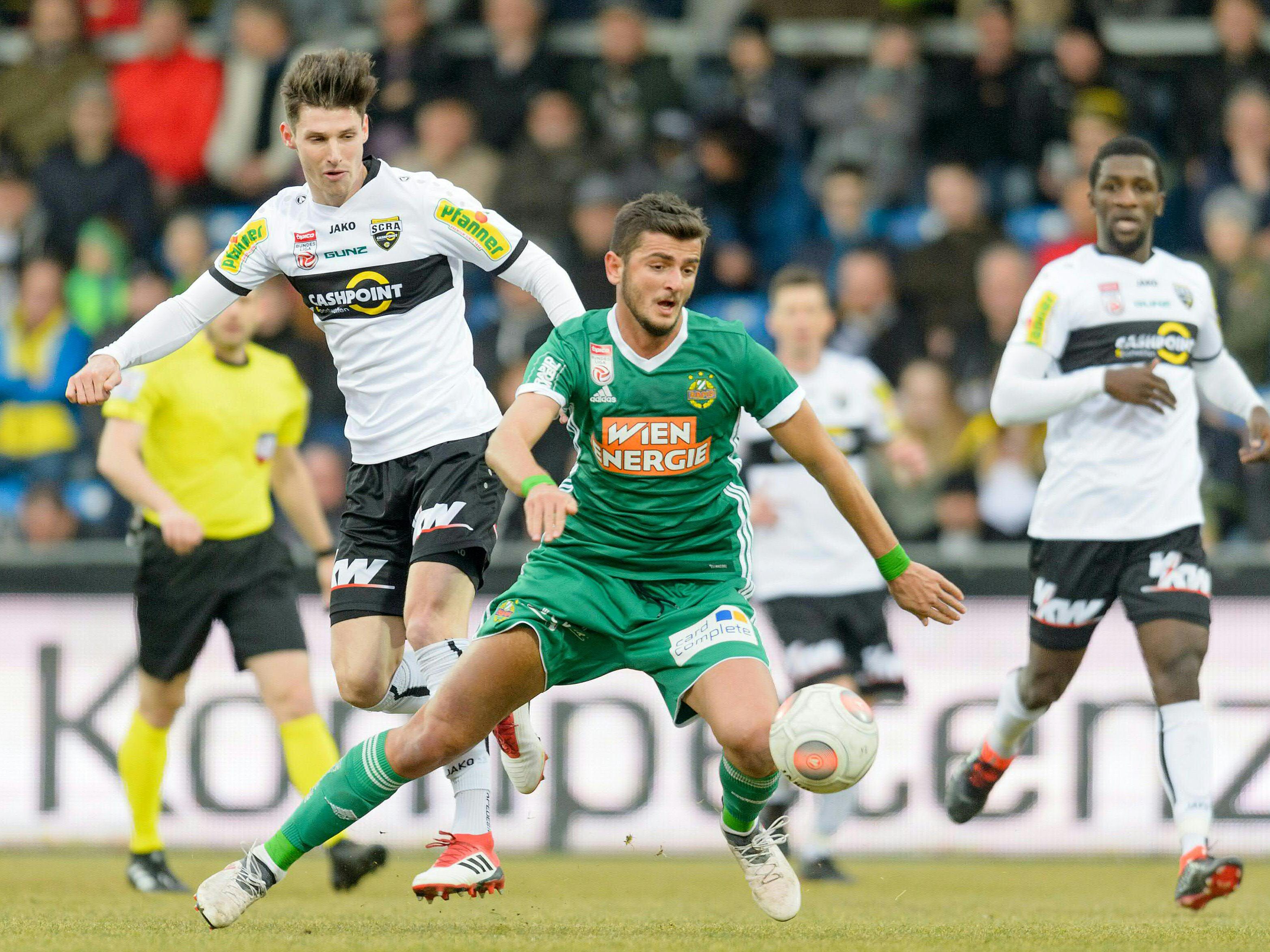 Rapid Wien konnte gegen Altach keinen Sieg verbuchen.