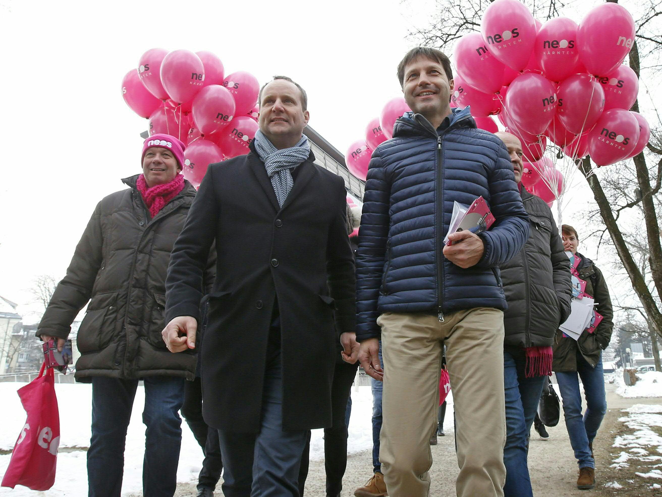Bei den NEOS gibt man sich für die Kärntner Landtagswahl zuversichtlich.