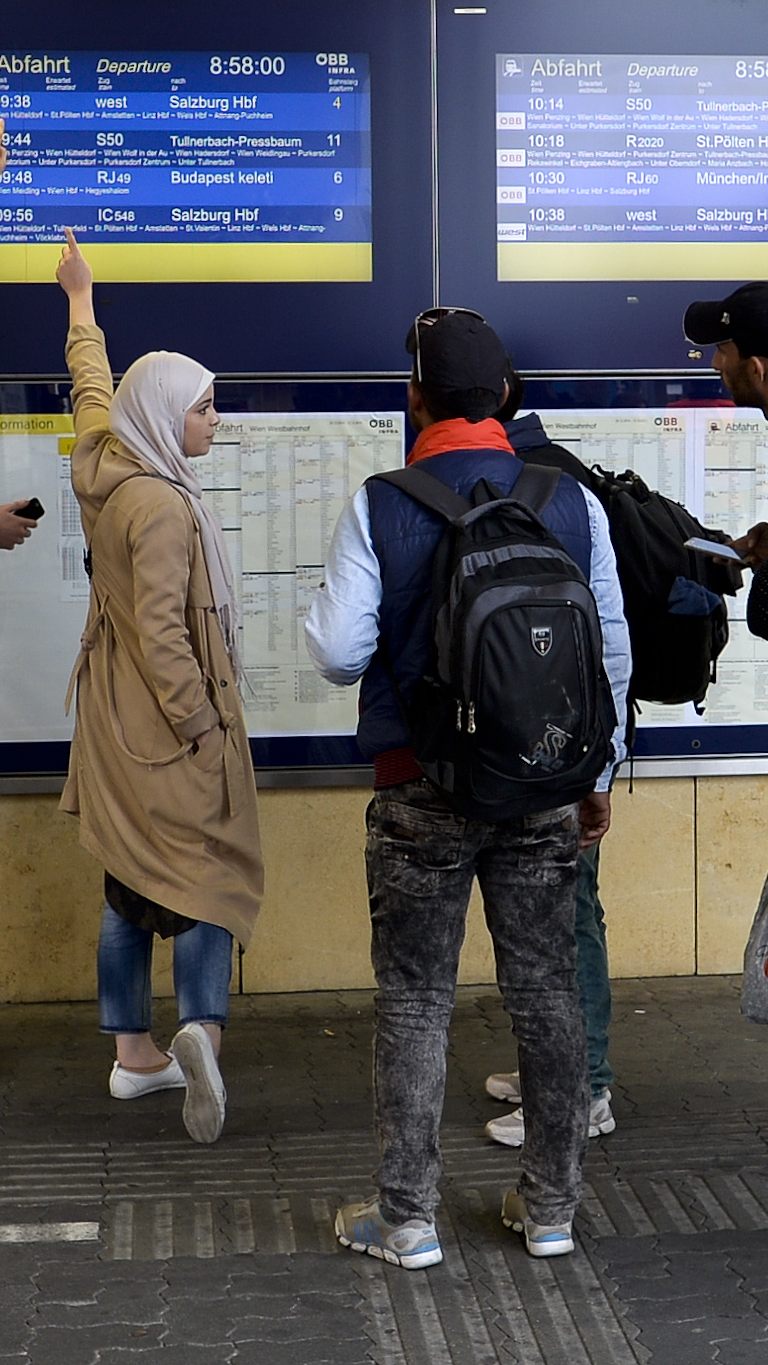 Um geflüchteten Menschen beim (Ein-)Leben in Wien behilflich zu sein, wurde eine Website eingerichtet.