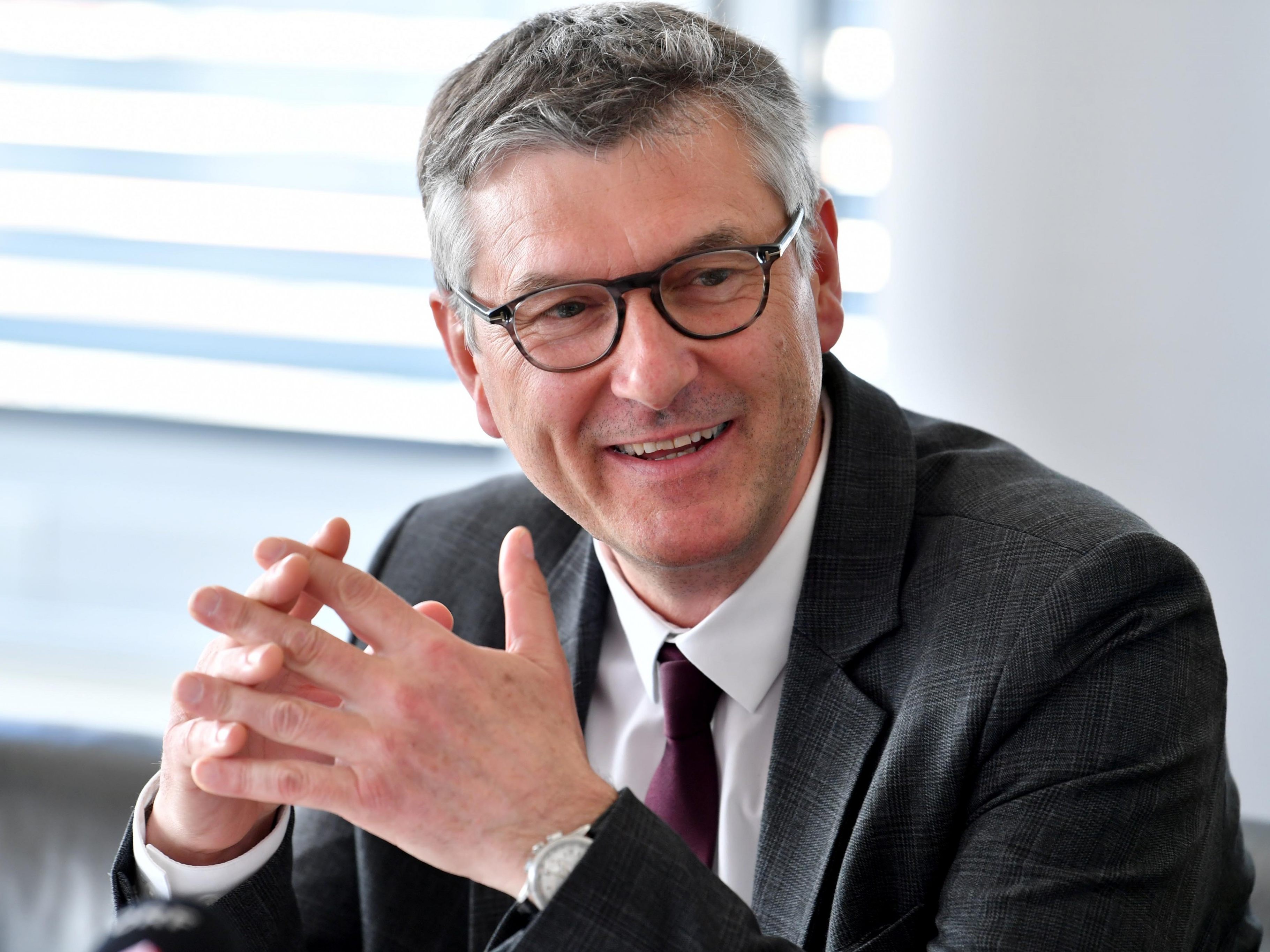 Der Obmann der Vorarlberger Gebietskrankenkasse, Manfred Brunner. Der Obmann der Vorarlberger Gebietskrankenkasse, Manfred Brunner.