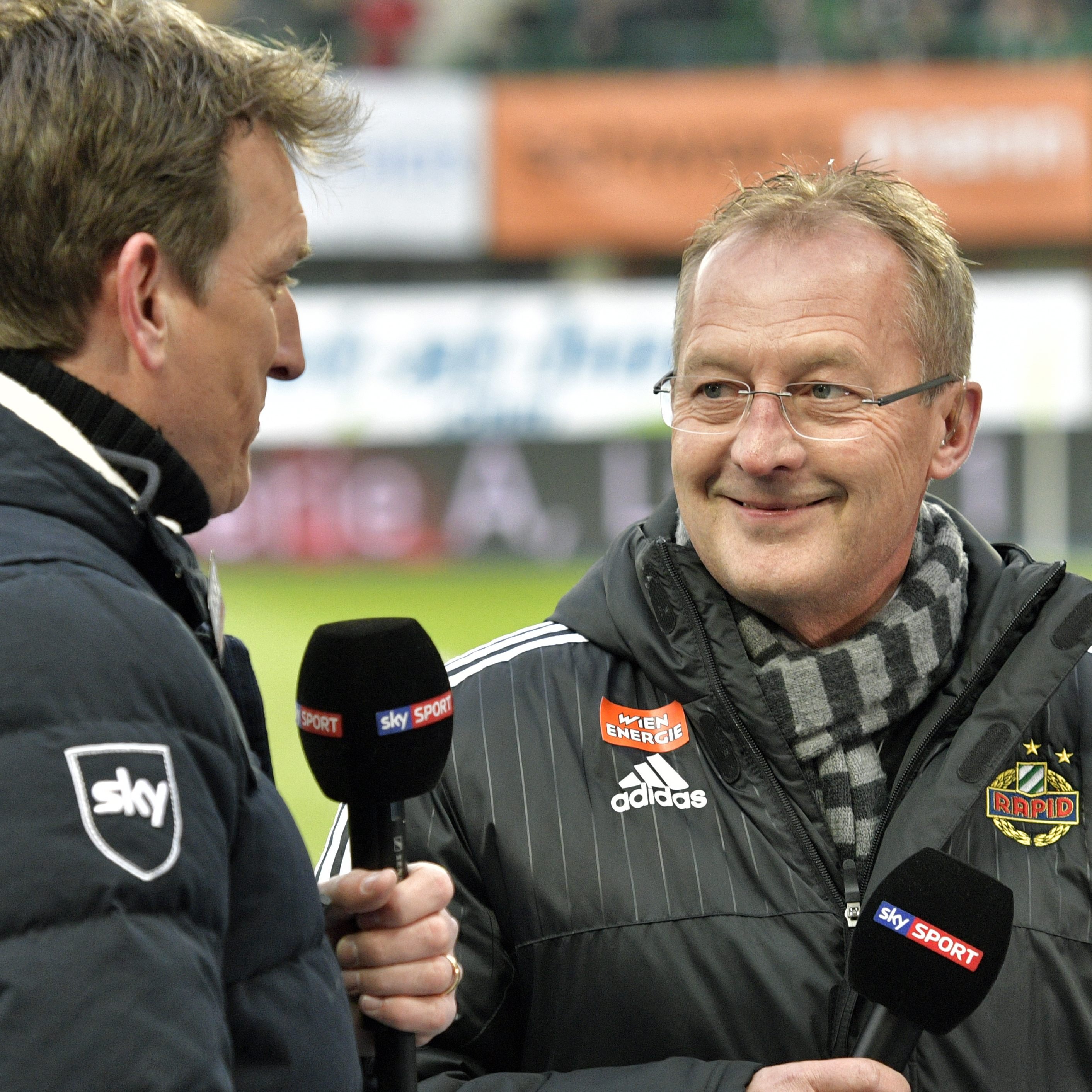 Rapid-Trainer Fredy Bickel kritisiert des Leihspieler-System.