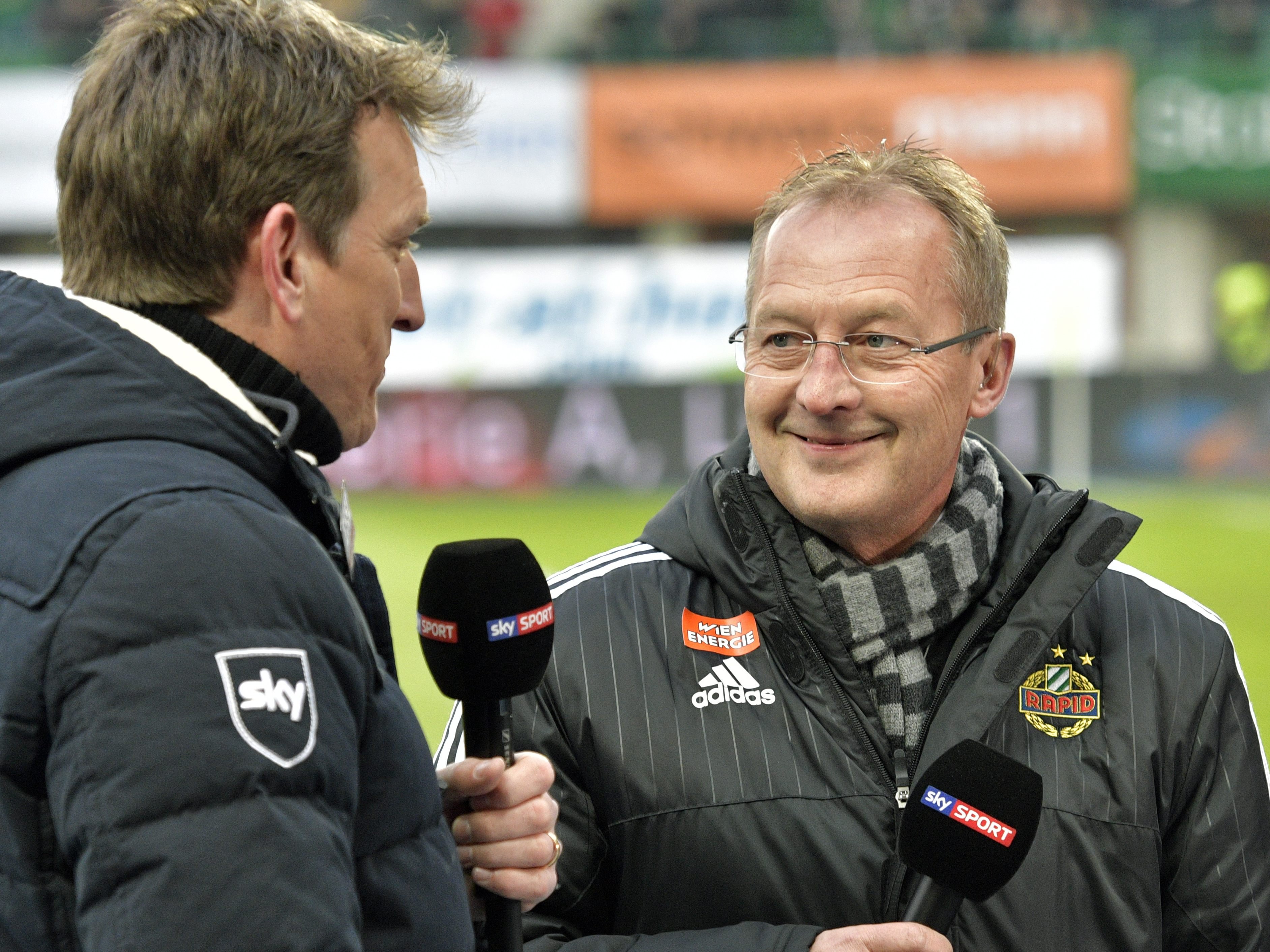 Rapid-Trainer Fredy Bickel kritisiert des Leihspieler-System.