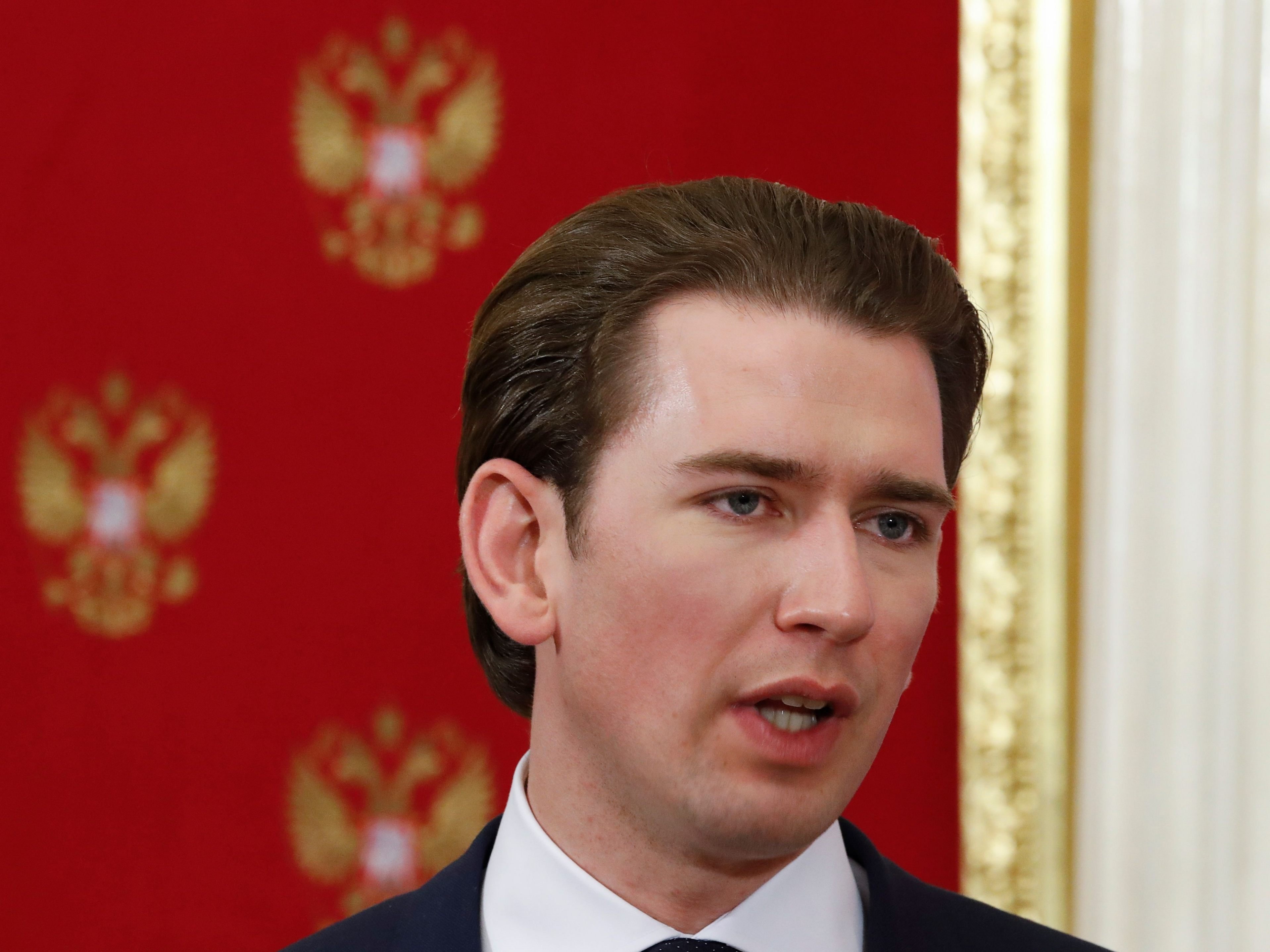 Sebastian Kurz attakiert Donals Trump. Sebastian Kurz attakiert Donals Trump.