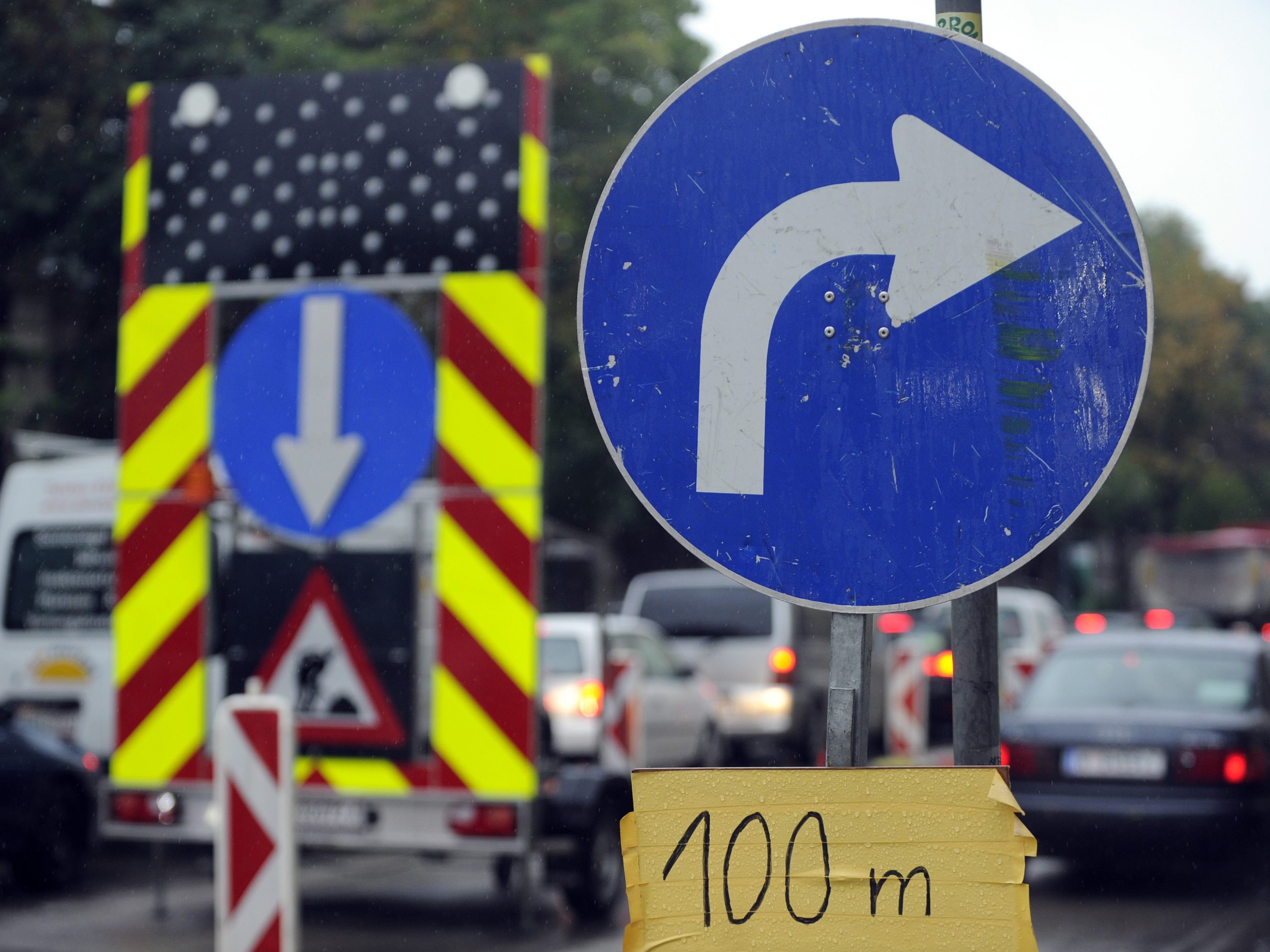 Mit einer Baustelle auf der Währinger Straße ist ab Montag zu rechnen