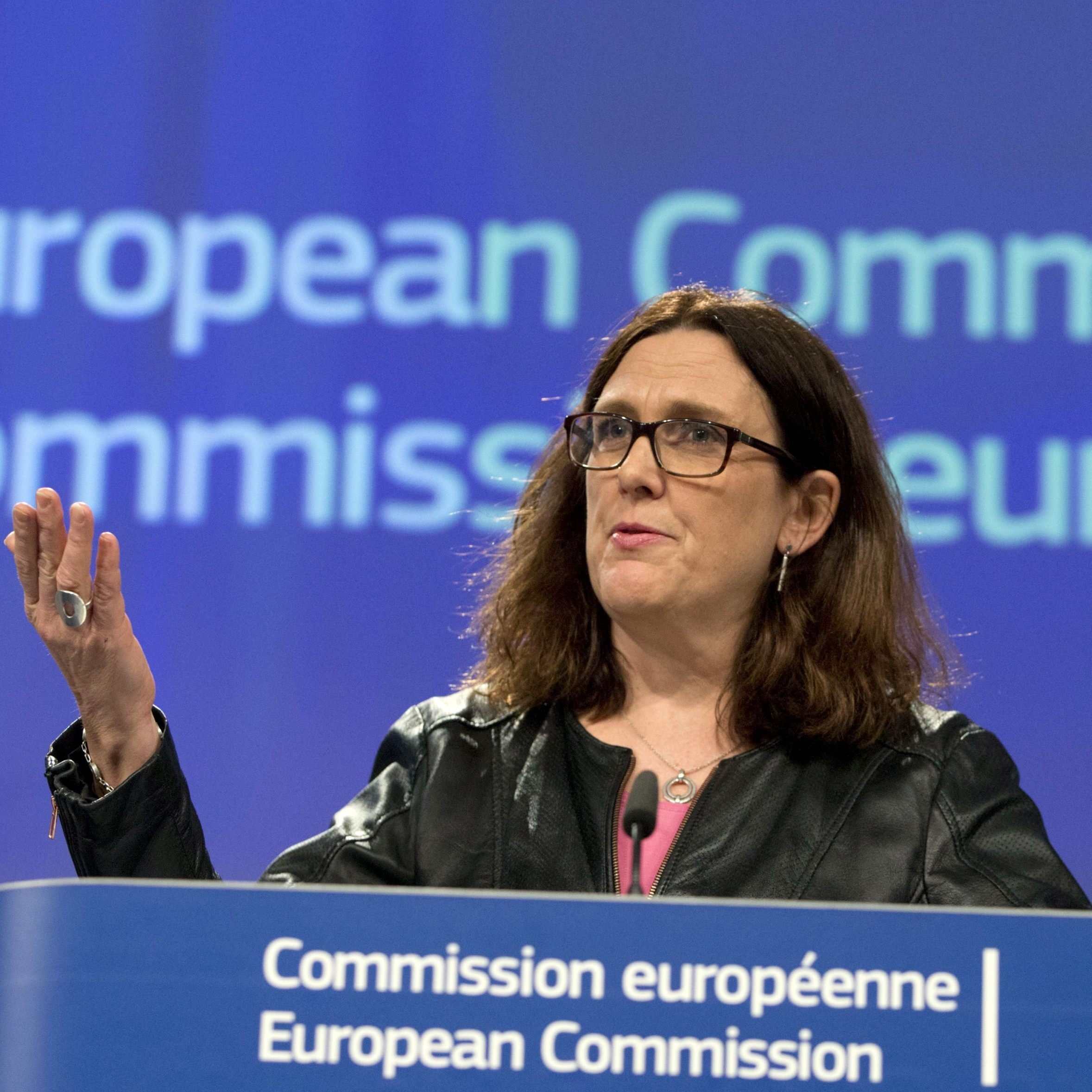 Die EU-Handelskommissarin Cecilia Malmström.