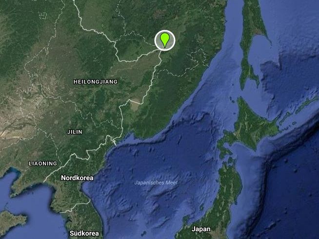 Der grausige Fund wurde nahe der Grenze zu China, im äußersten Osten Russlands gemacht. Der grausige Fund wurde nahe der Grenze zu China, im äußersten Osten Russlands gemacht.