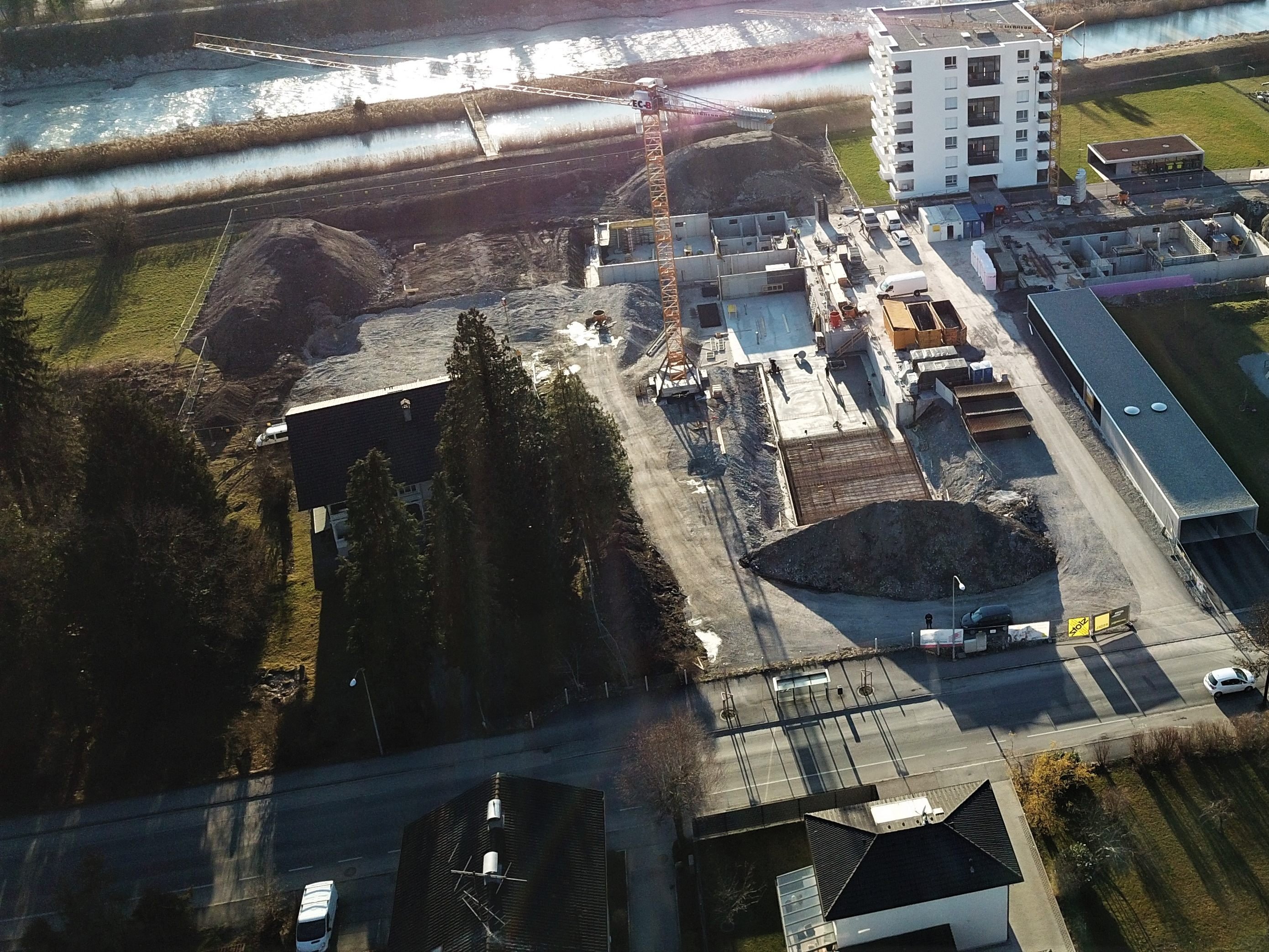 Beim nächsten Bauabschnitt des Projekts Quartier „Illufer“ entstehen auf rund  6000 Quadratmetern weitere drei Häuser mit etwa 70 Wohnungen.