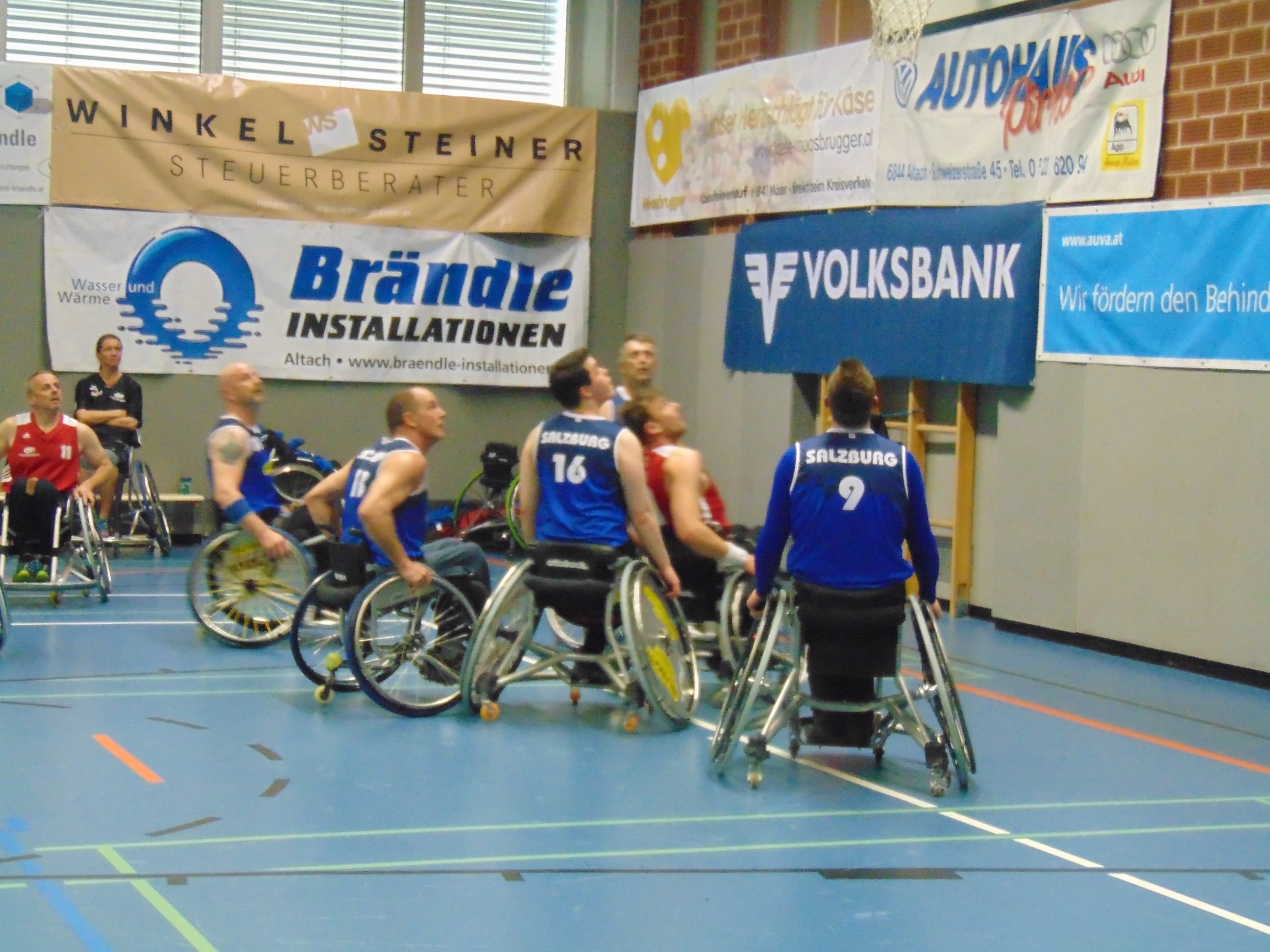 Rollstuhlspitzensport und Party in Altach Rollstuhlspitzensport und Party in Altach