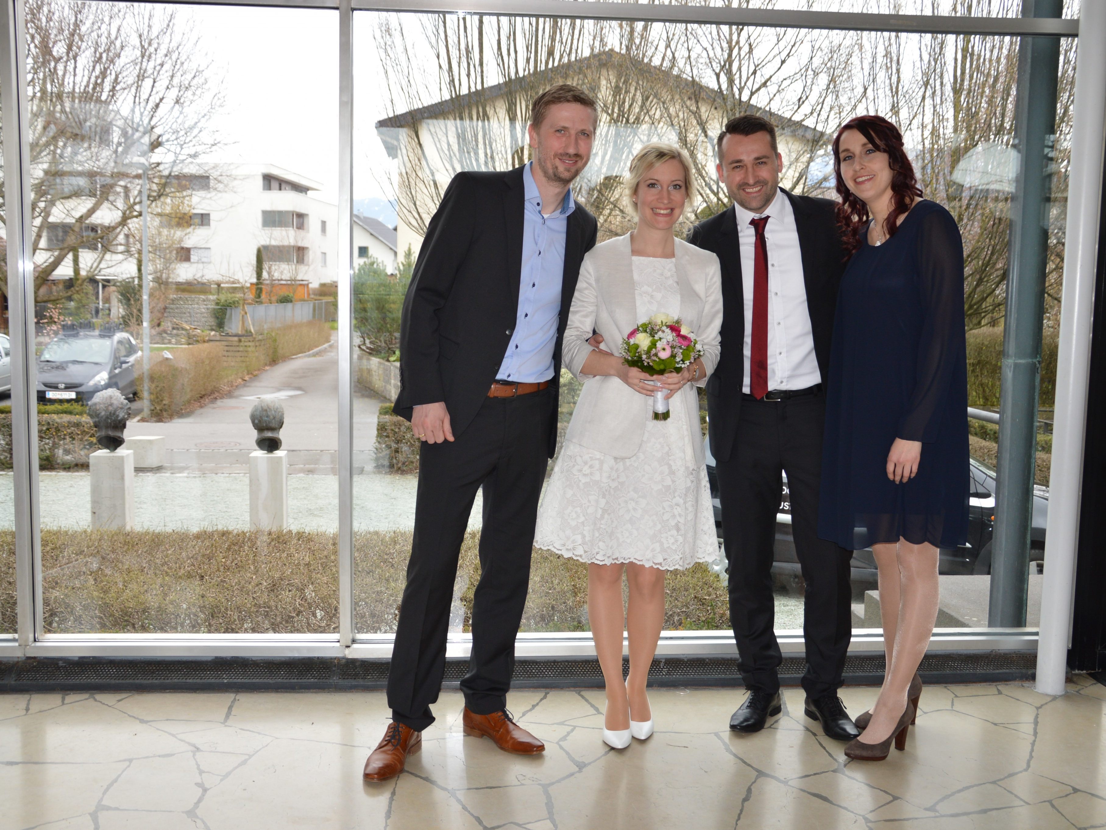 Mag. Julia Fitz und Nico Notbom feierten ihre standesamtliche Trauung.