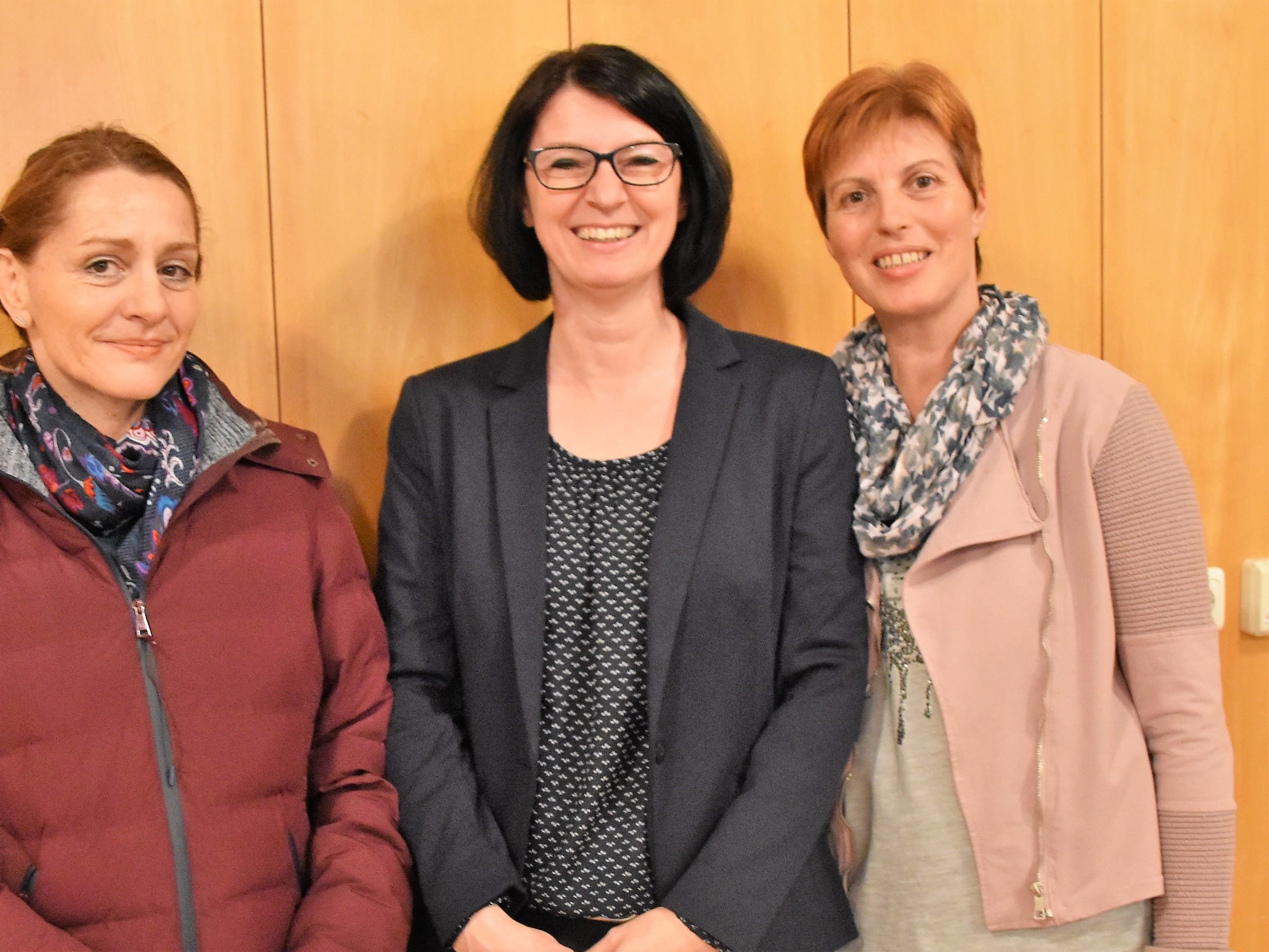 Johanna Sietz, Beate Rederer und Birgit Feßler