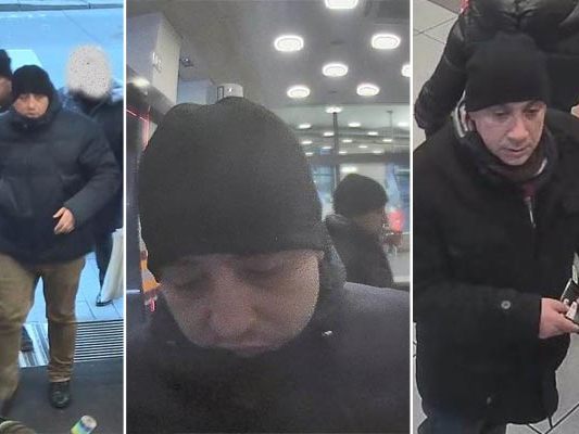 Die Polizei fahndet nach diesen Männern