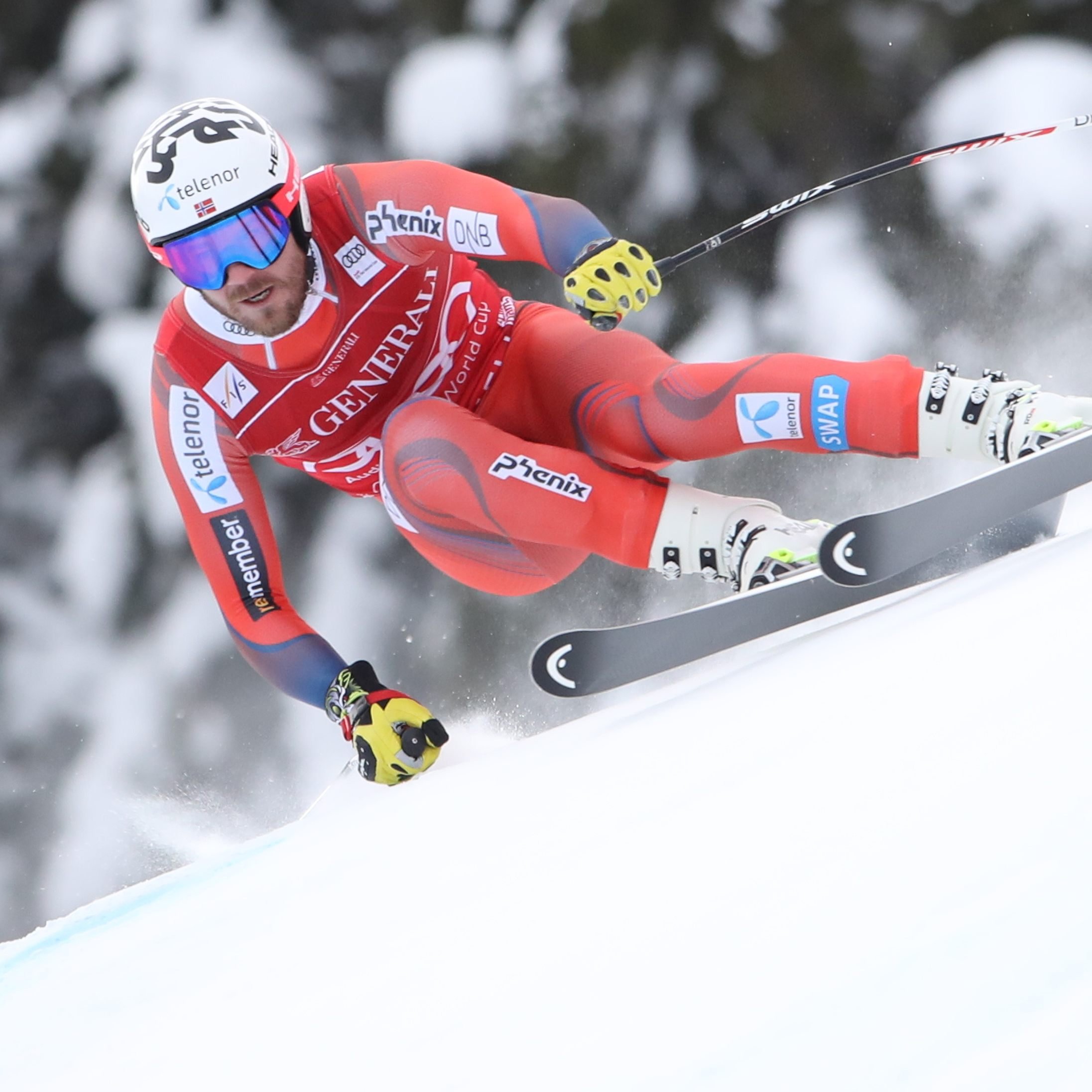 in dieser Saison kein Österreicher auf dem Super-G-Podest.