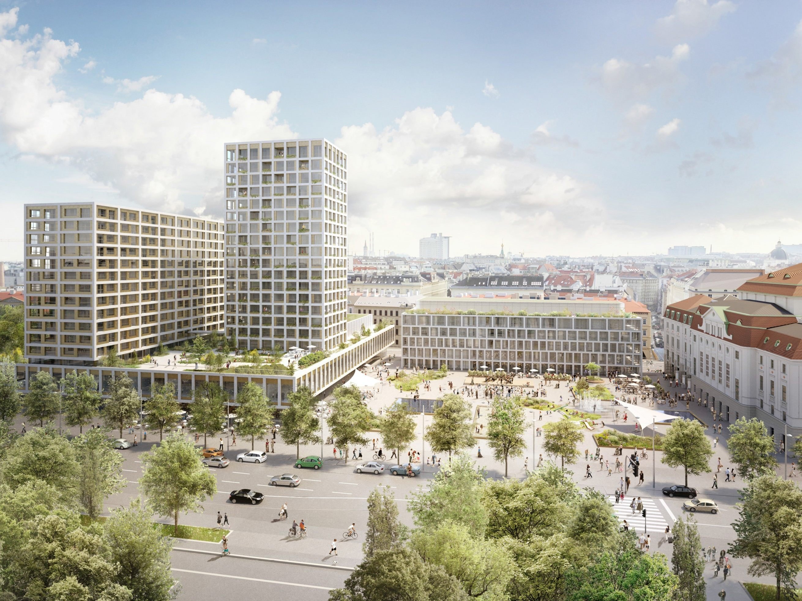 Das geplante Heumarkt-Projekt: Die ÖVP lädt zum Runden Tisch Das geplante Heumarkt-Projekt: Die ÖVP lädt zum Runden Tisch
