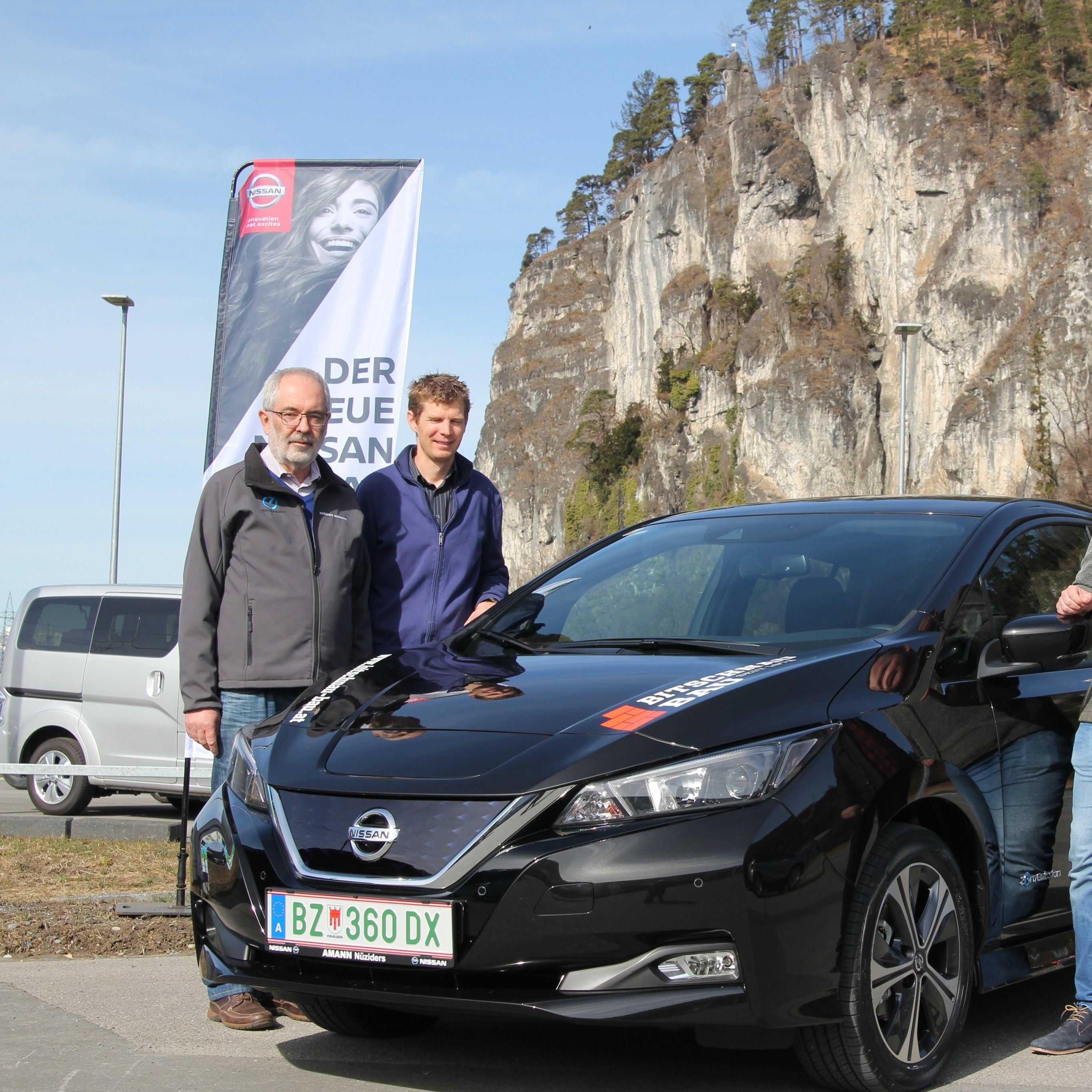 Der erste Nissan Leaf Vorarlbergs hat neue Besitzer.