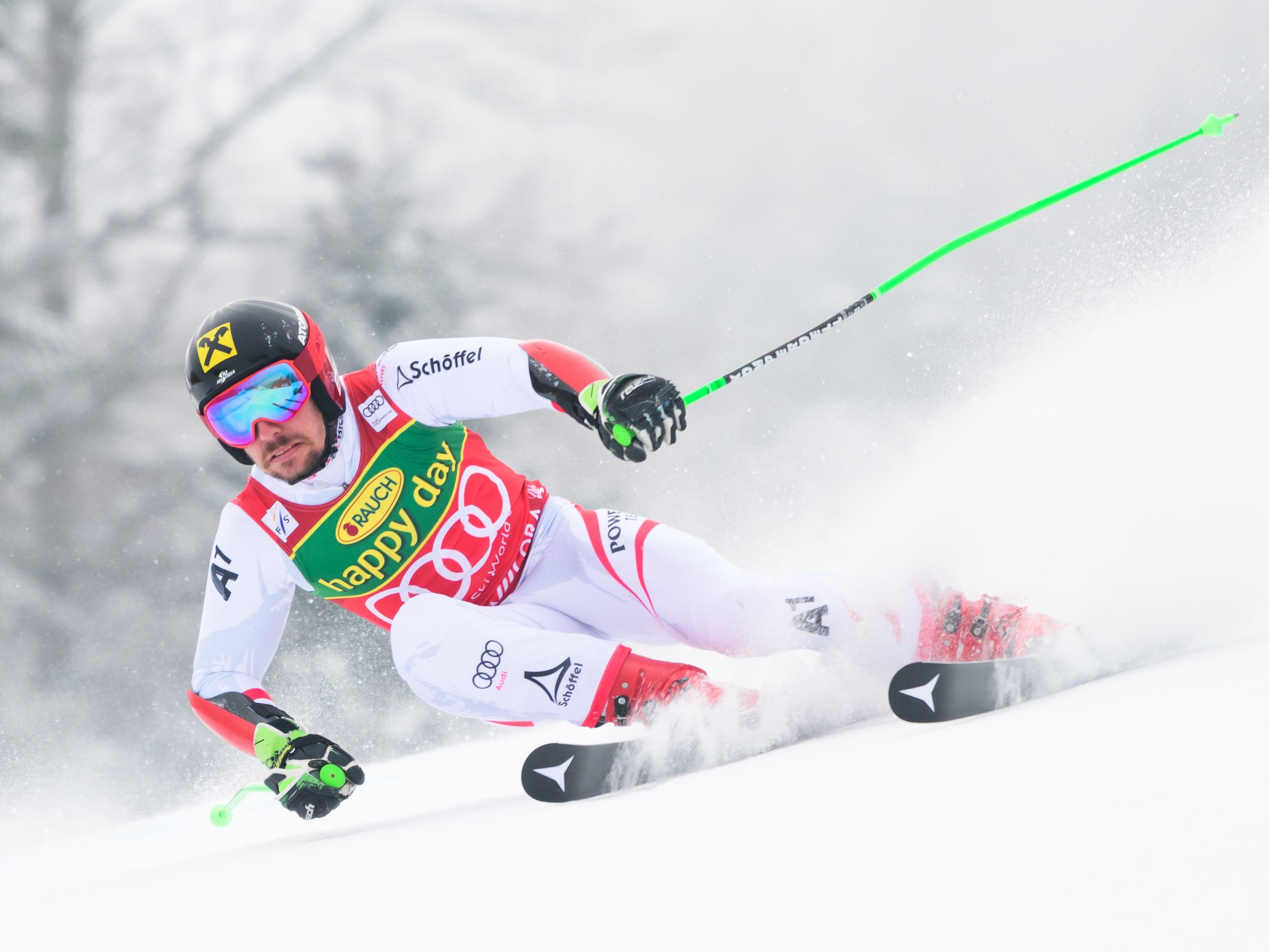 Marcel Hirscher konnte sich in Kranjska Gora den Sieg sichern. Marcel Hirscher konnte sich in Kranjska Gora den Sieg sichern.