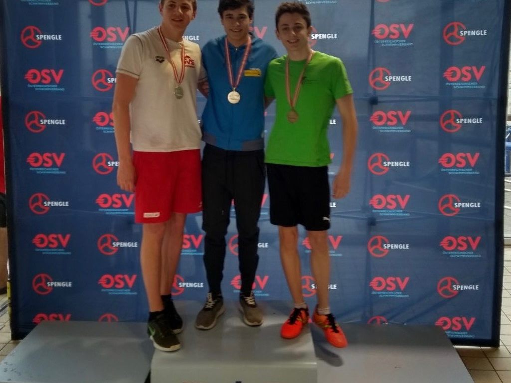 Rang 3 für Moritz Messner (re).