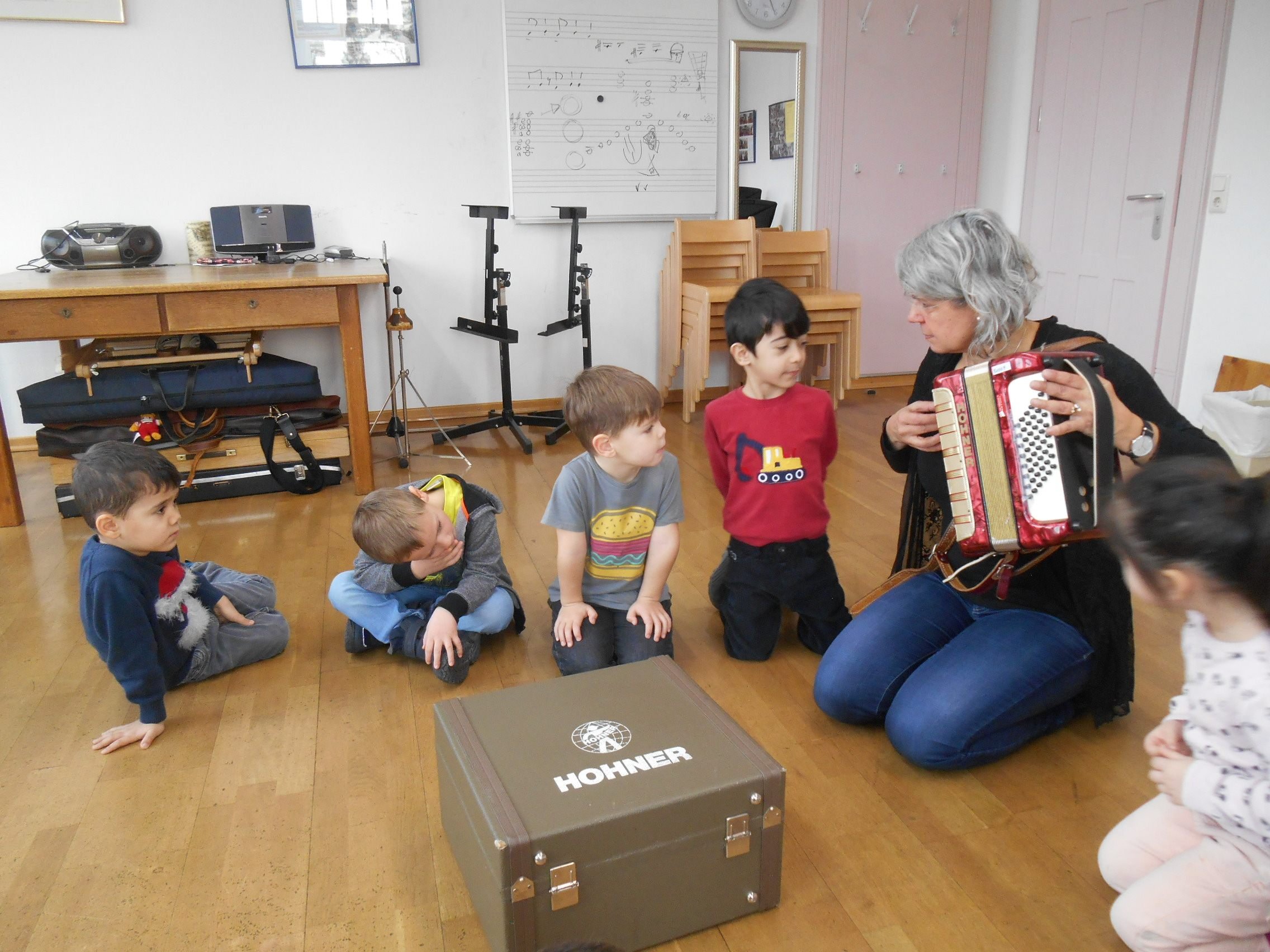 Gemeinsam musizieren macht viel Freude.