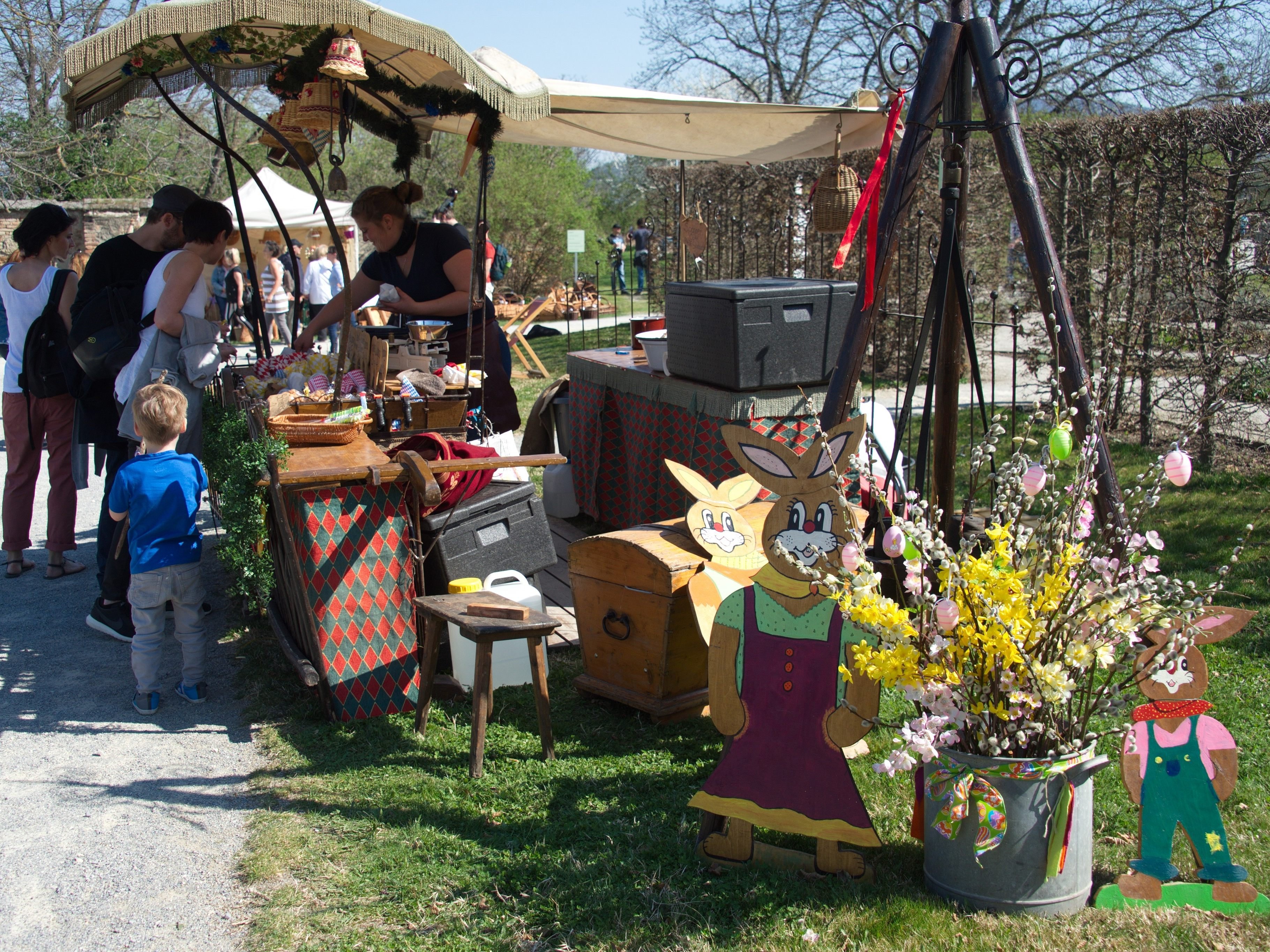 Der Ostermarkt auf Schloss Hof öffnet wieder seine Pforten