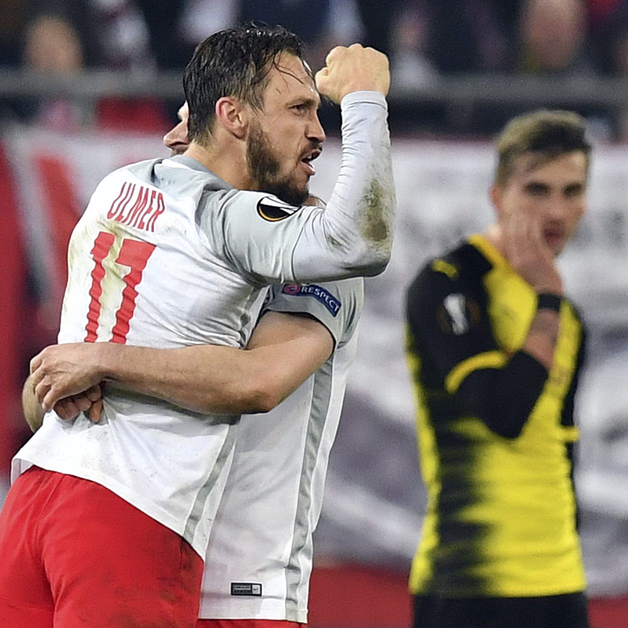 RB Salzburg konnte überraschend Borussia Dortmund im Achtelfinale der Europa League eliminieren.