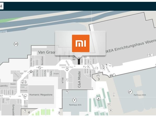 Hier soll der Xiaomi Store im SCS entstehen. Hier soll der Xiaomi Store im SCS entstehen.