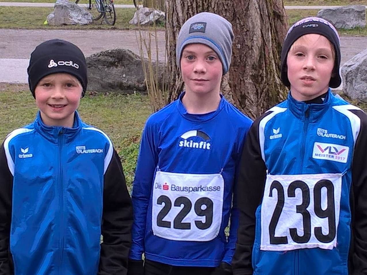 TS Lauterach Starter bei der Lustenauer Crosslaufserie